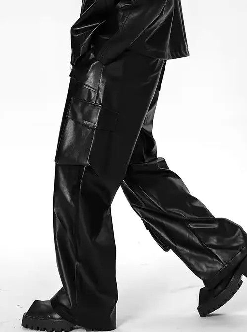 Jean Matsumoto x Han Pu Leather Pant Size US 28 / EU 44 - 5 Thumbnail