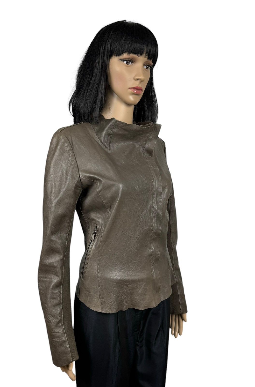 Cigno Nero Genuine Leather Jacket size 38