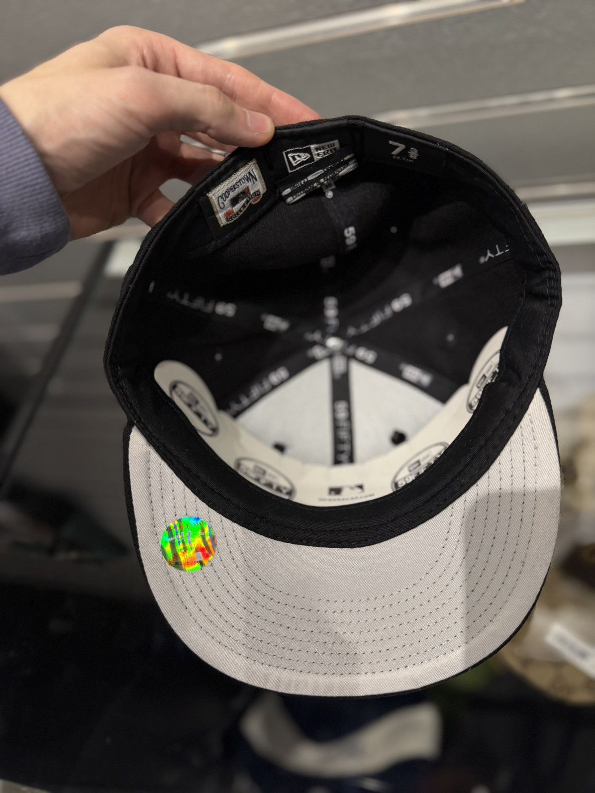 Other PAPE Fitted Hat Stone Crystal Brand New 7 3/8 Size ONE SIZE - 7 Thumbnail