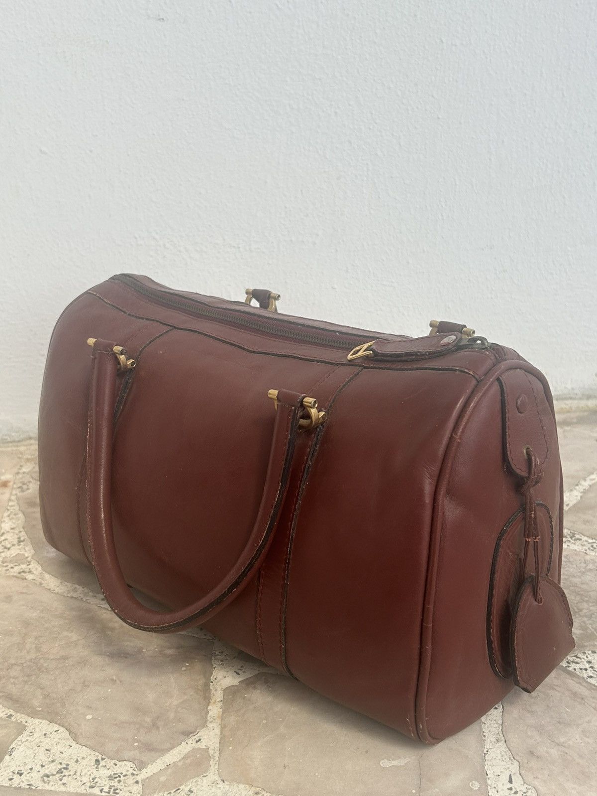 Cartier Wine Red Duffel Bag Vintage Cartier Size ONE SIZE - 1 Thumbnail