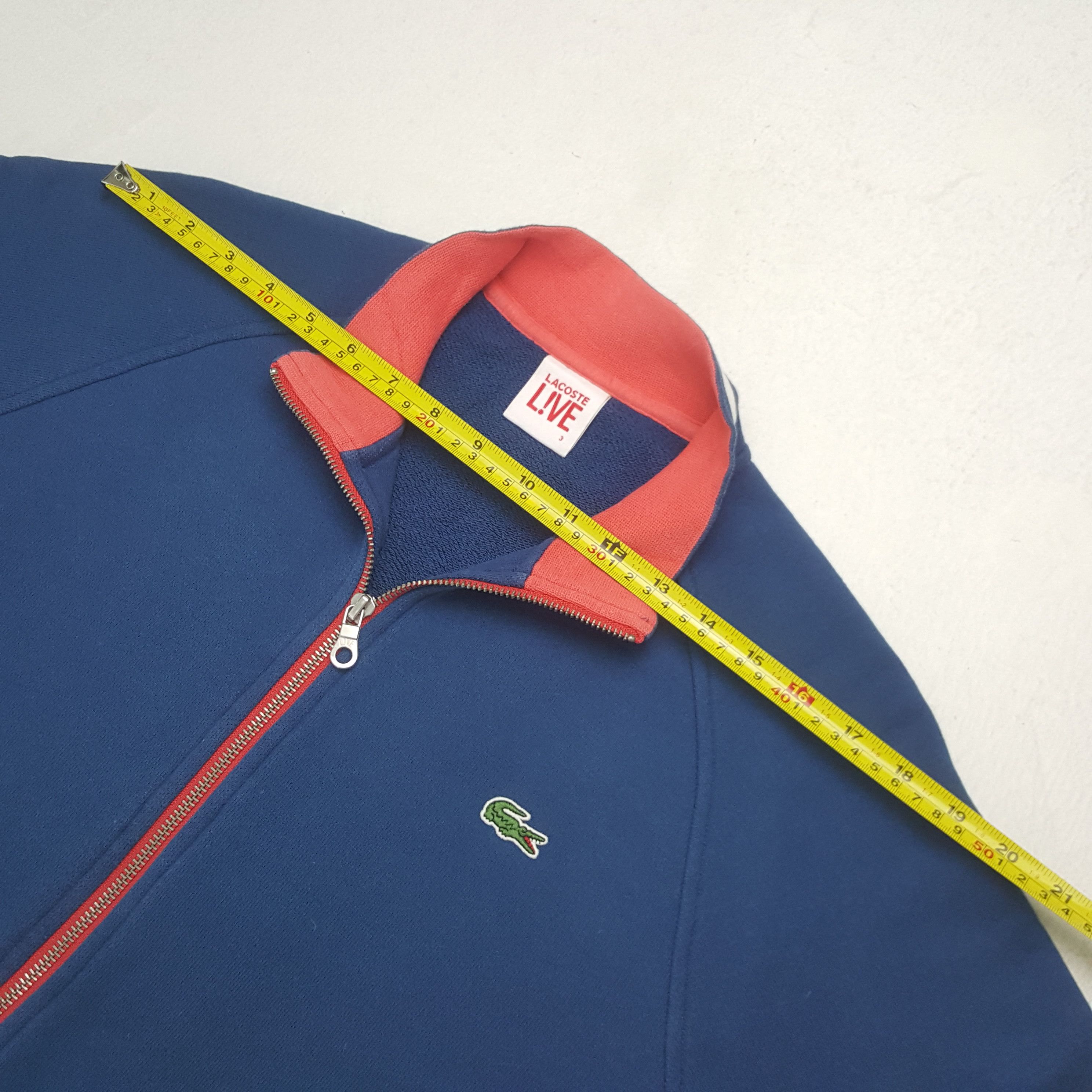 Lacoste Vintage Lacoste Live Sports Sweater Jacket RR12 Size US S / EU 44-46 / 1 - 5 Thumbnail