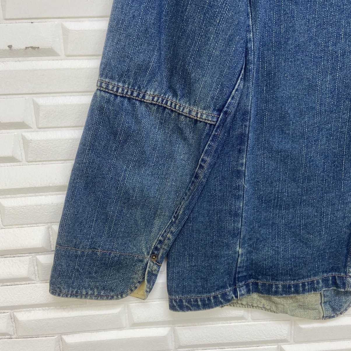 Japanese Brand Japanese Brand Never Seen Thing Denim Jacket Size US M / EU 48-50 / 2 - 14 Thumbnail