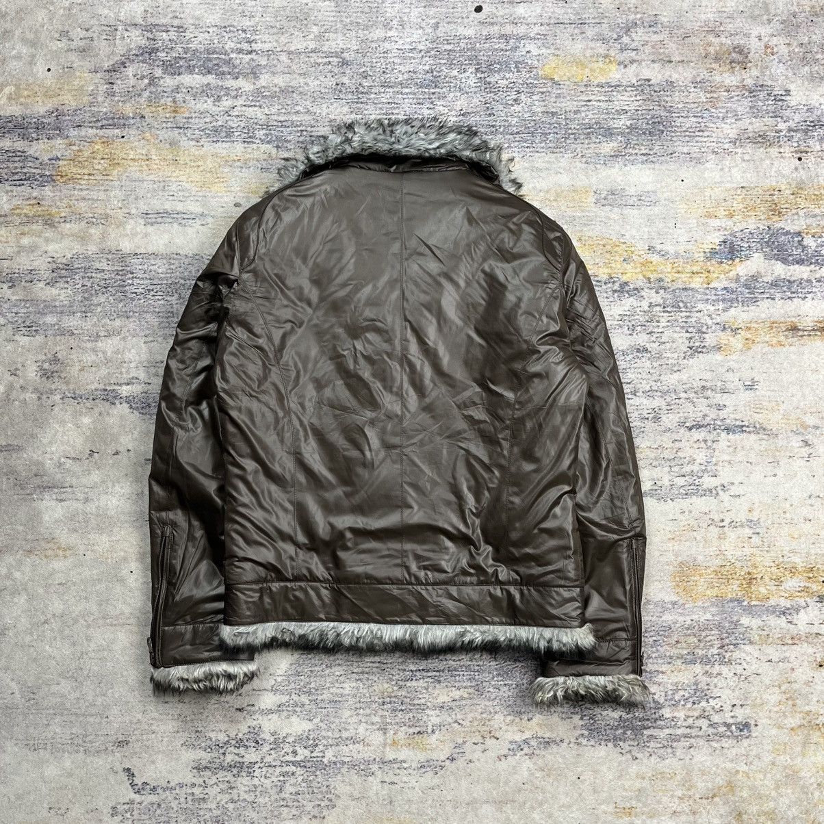 HIDEAWAYS Hideaways nicole multi zipper bikers fur jacket vkei style Size US M / EU 48-50 / 2 - 2 Thumbnail