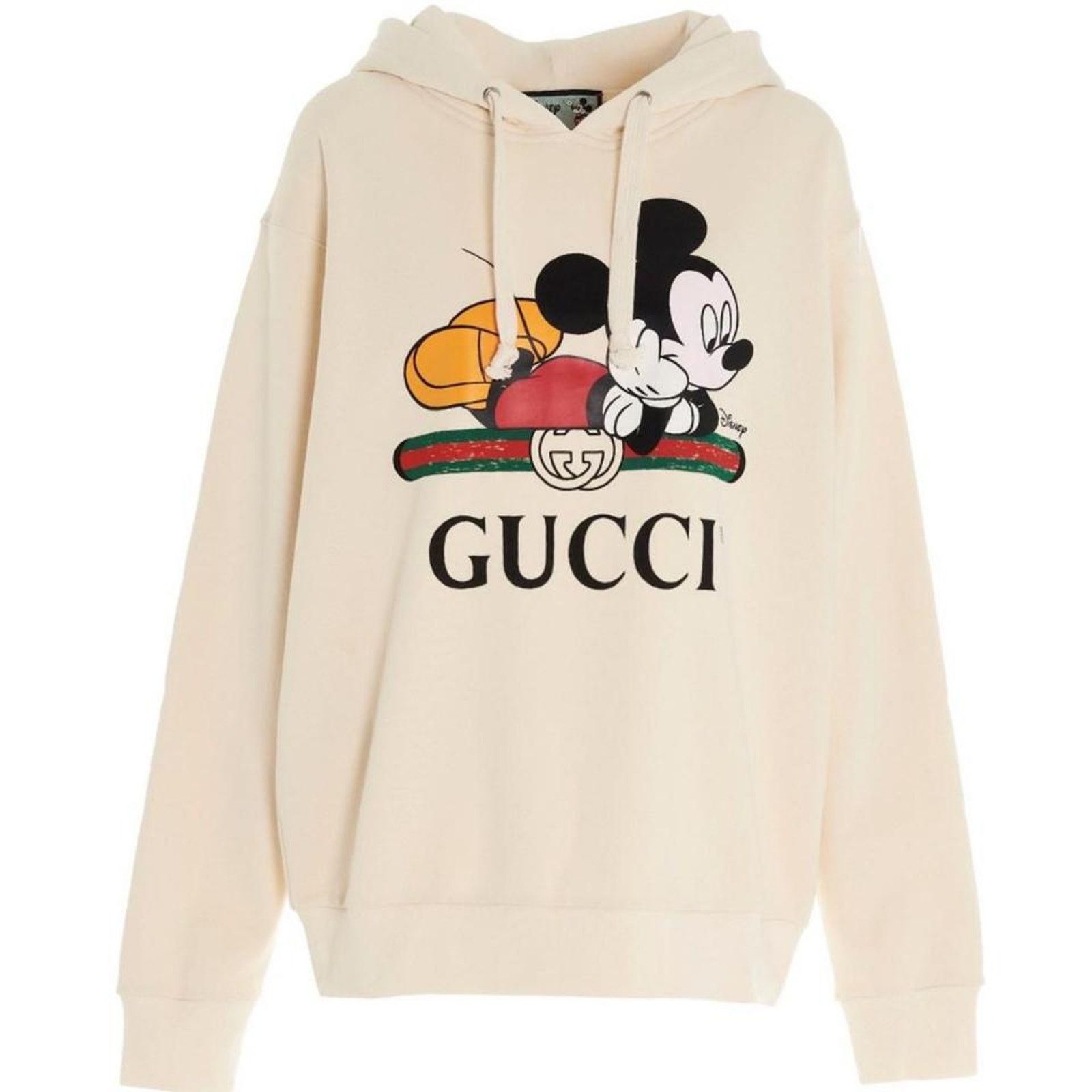 Gucci GUCCI x Disney Mickey logo printed hoodie sweatshirt top Size XS / US 0-2 / IT 36-38 - 1 Thumbnail