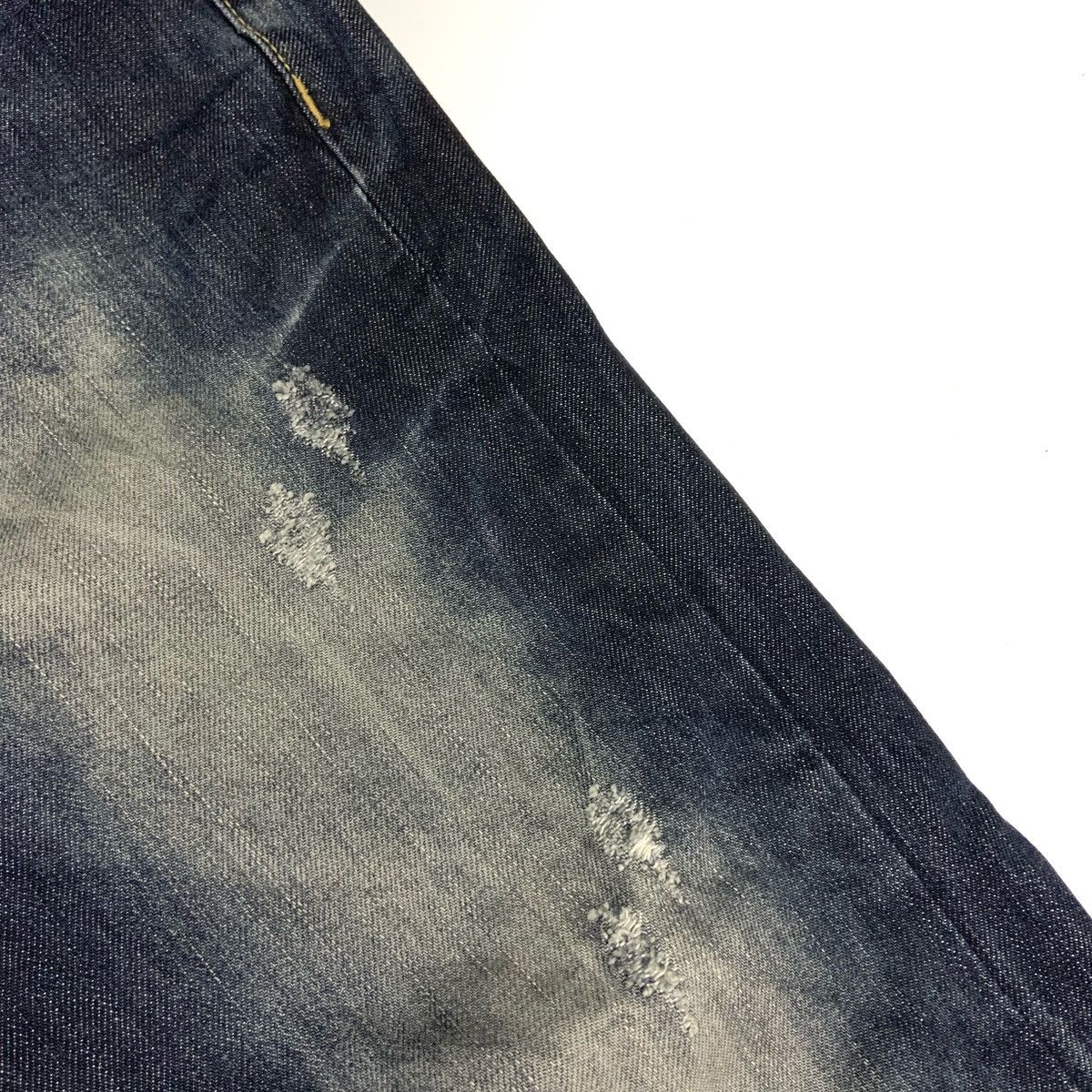 Ed Hardy × Japanese Brand × Vintage Vintage Ed Hardy X Redpapper Big Logo Distressed Jeans Size US 34 / EU 50 - 9 Thumbnail