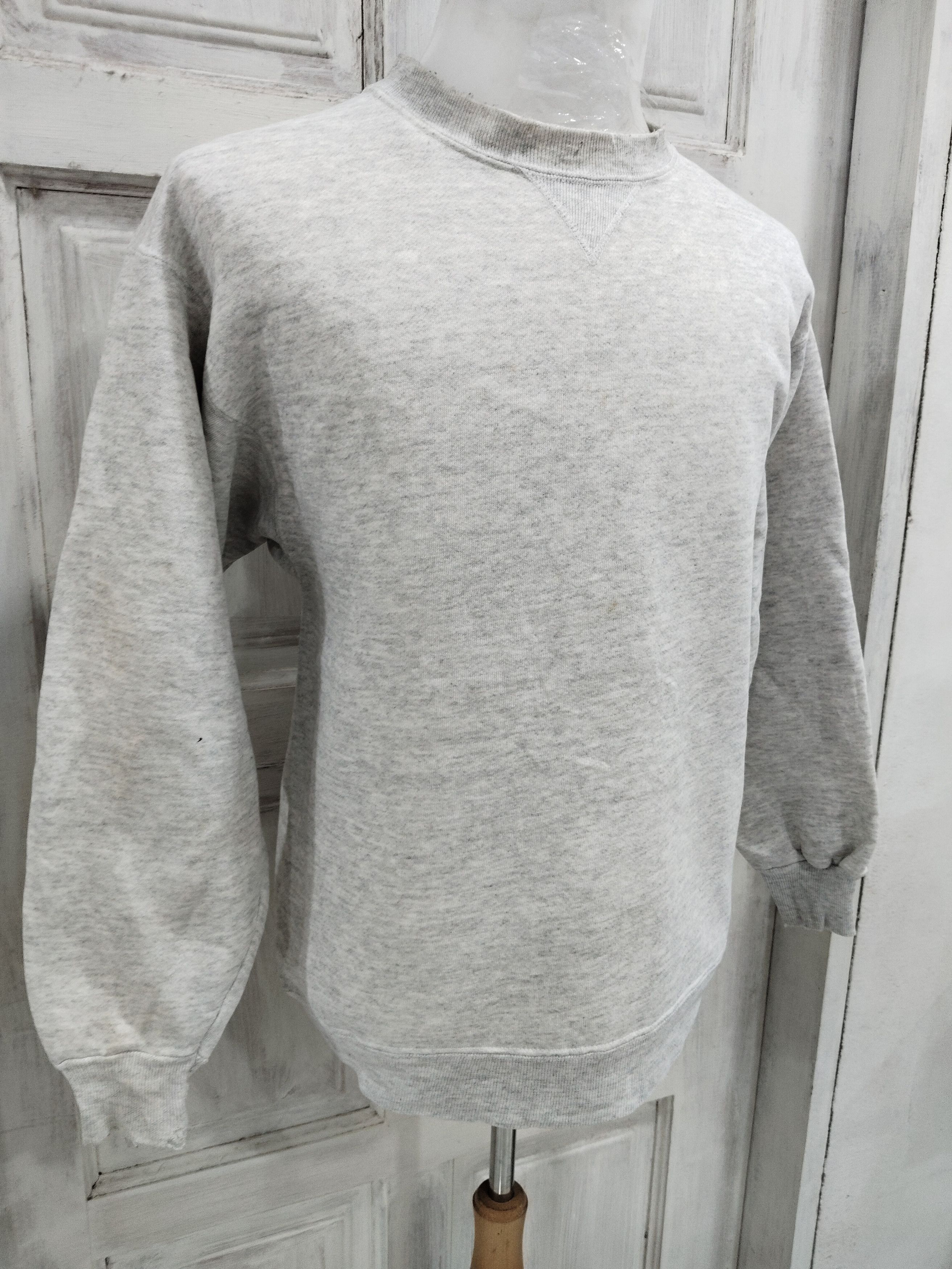Cowboy Equipment × Vintage Vintage 80s Plain Sweatshirt Size US M / EU 48-50 / 2 - 2 Thumbnail