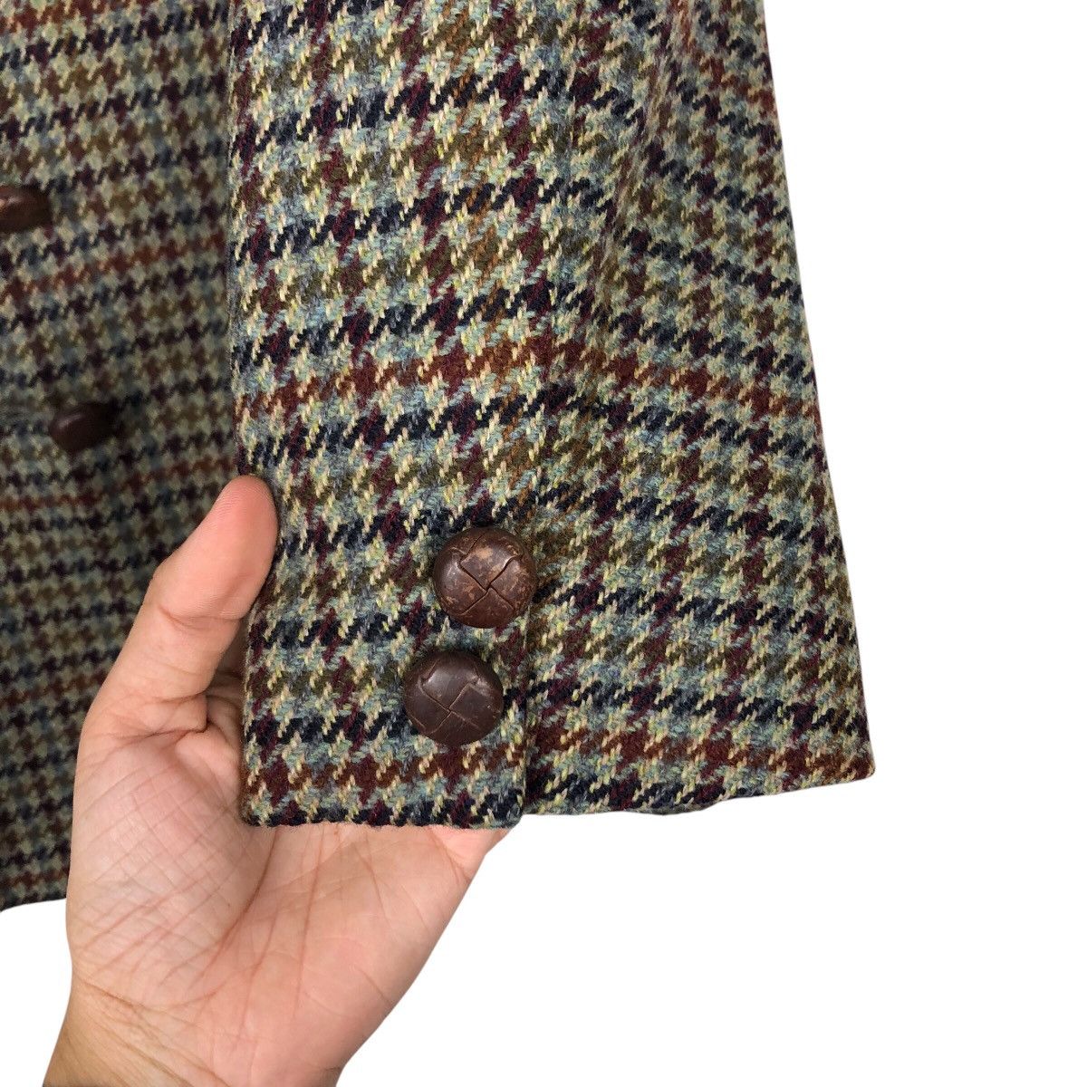 Vintage 📌Vintage Wool Jacket Aquascutum Of London Tartan Design Size US M / EU 48-50 / 2 - 16 Thumbnail