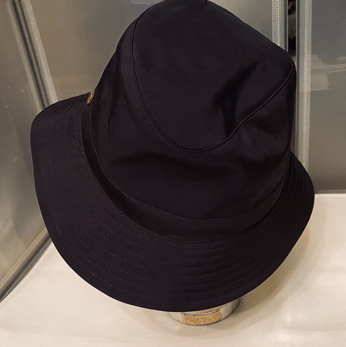 Loro Piana Loro Piana 🇮🇹 black stormsystem Sally Techno bucket hat NEW Size ONE SIZE - 8 Thumbnail