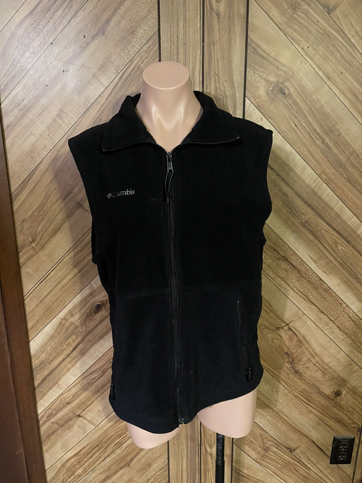Columbia Columbia Men’s Sm Steens Mountain Black Fleece Zipper Vest Size US S / EU 44-46 / 1 - 2 Thumbnail