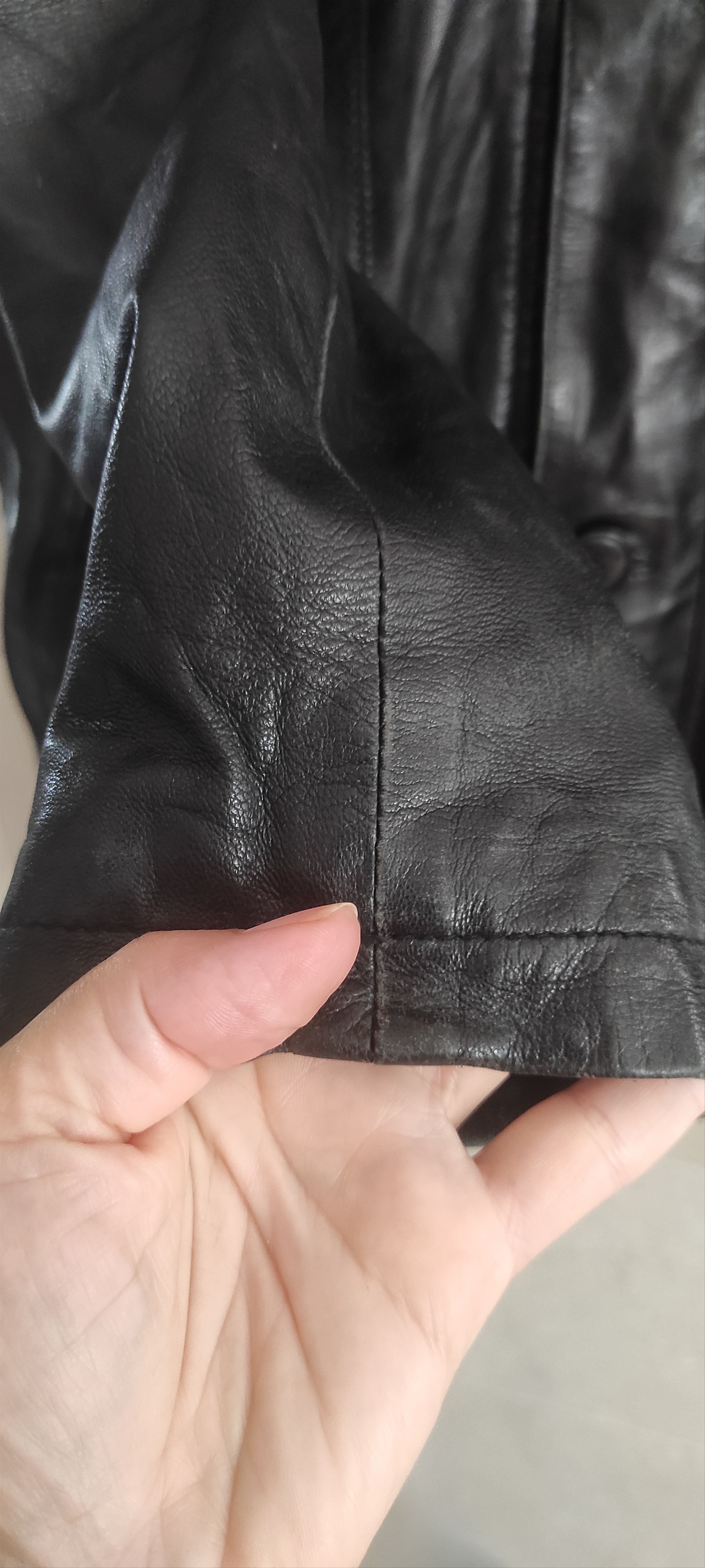 Genuine Leather Giorgio Paris Lamp Skin Soft Leather Moto Jacket Size L Size US L / EU 52-54 / 3 - 6 Thumbnail