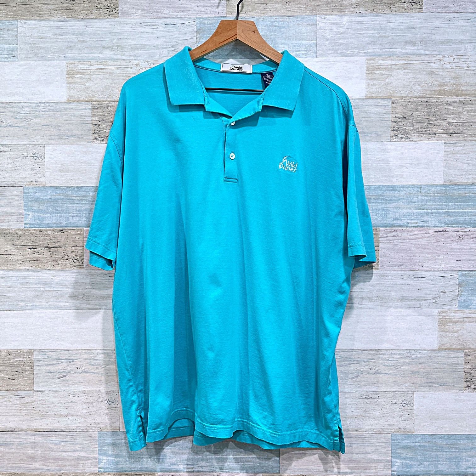 Other Wild Dunes Resort Supima Polo Shirt Blue Golf Mens XL Size US XL / EU 56 / 4 - 1 Thumbnail