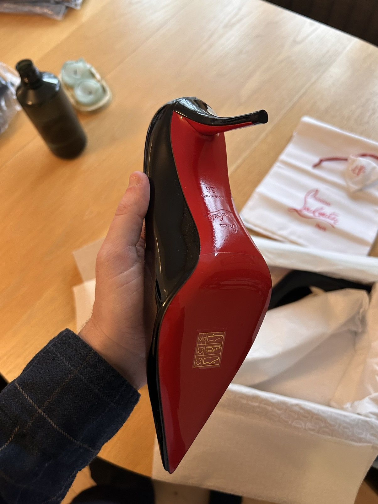 Christian Louboutin Christian Louboutin Miss Z 80 Patent Leather Pumps Size US 6 / IT 36 - 3 Thumbnail