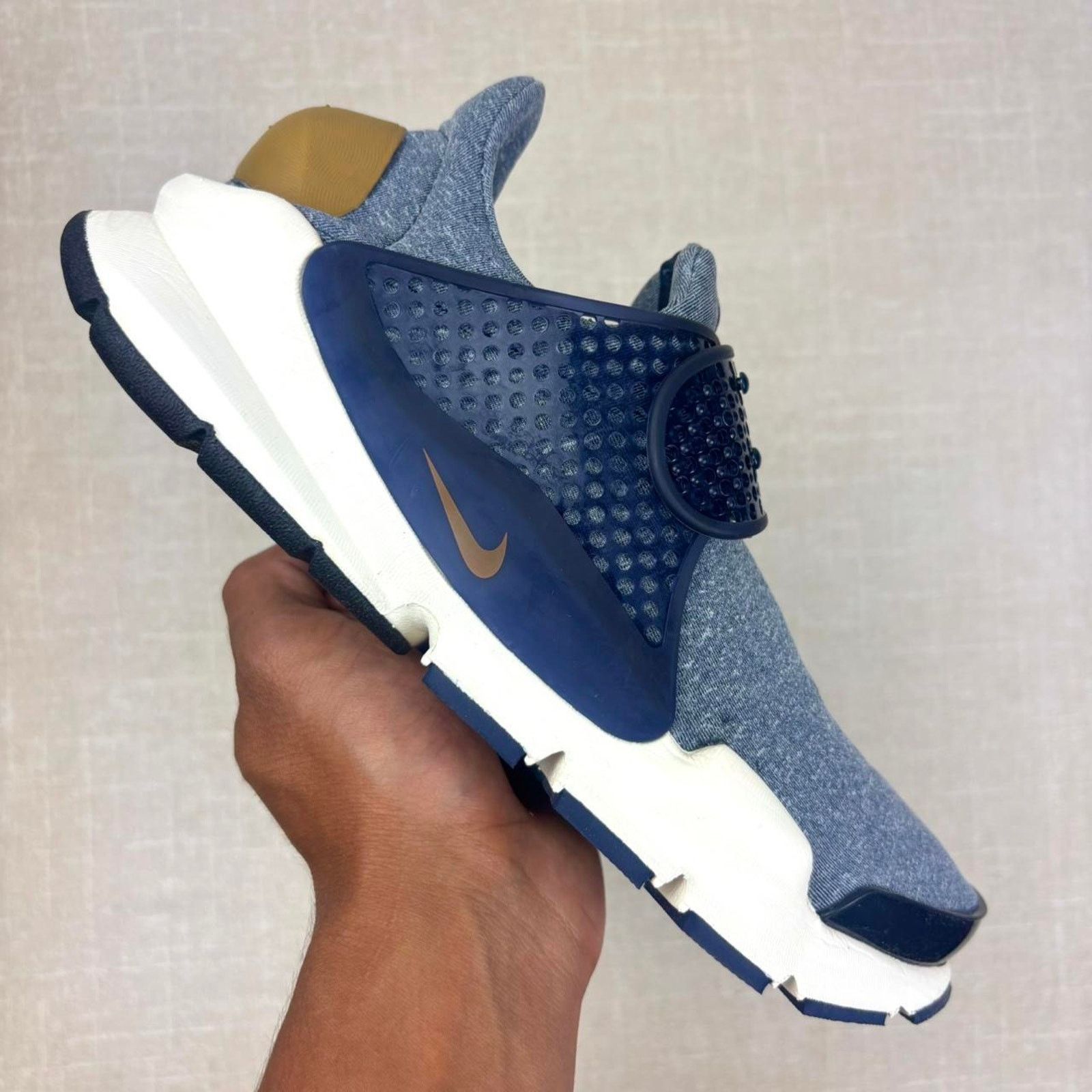 Nike 👥 2016 Nike Sock Dart “Midnight Navy” 7W Size US 7 / IT 37 - 1 Thumbnail