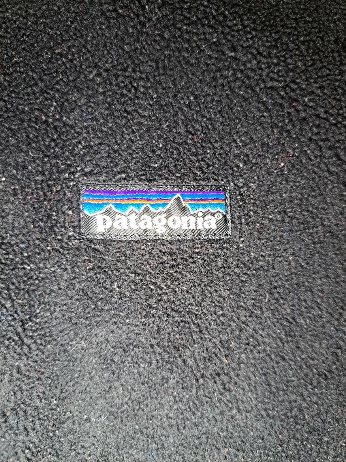 Patagonia VINTAGE Patagonia Vest Fleece Jacket Mens Medium Black Blue Size US M / EU 48-50 / 2 - 2 Thumbnail
