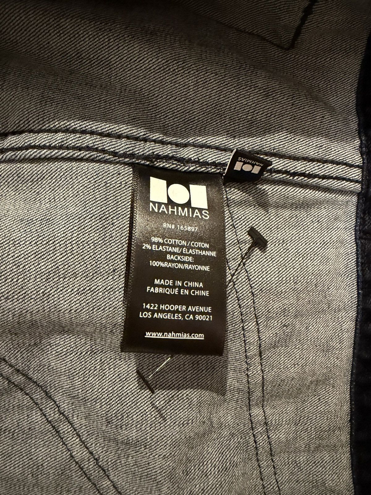Nahmias NAHMIAS BIKER JACKET Size US L / EU 52-54 / 3 - 4 Thumbnail