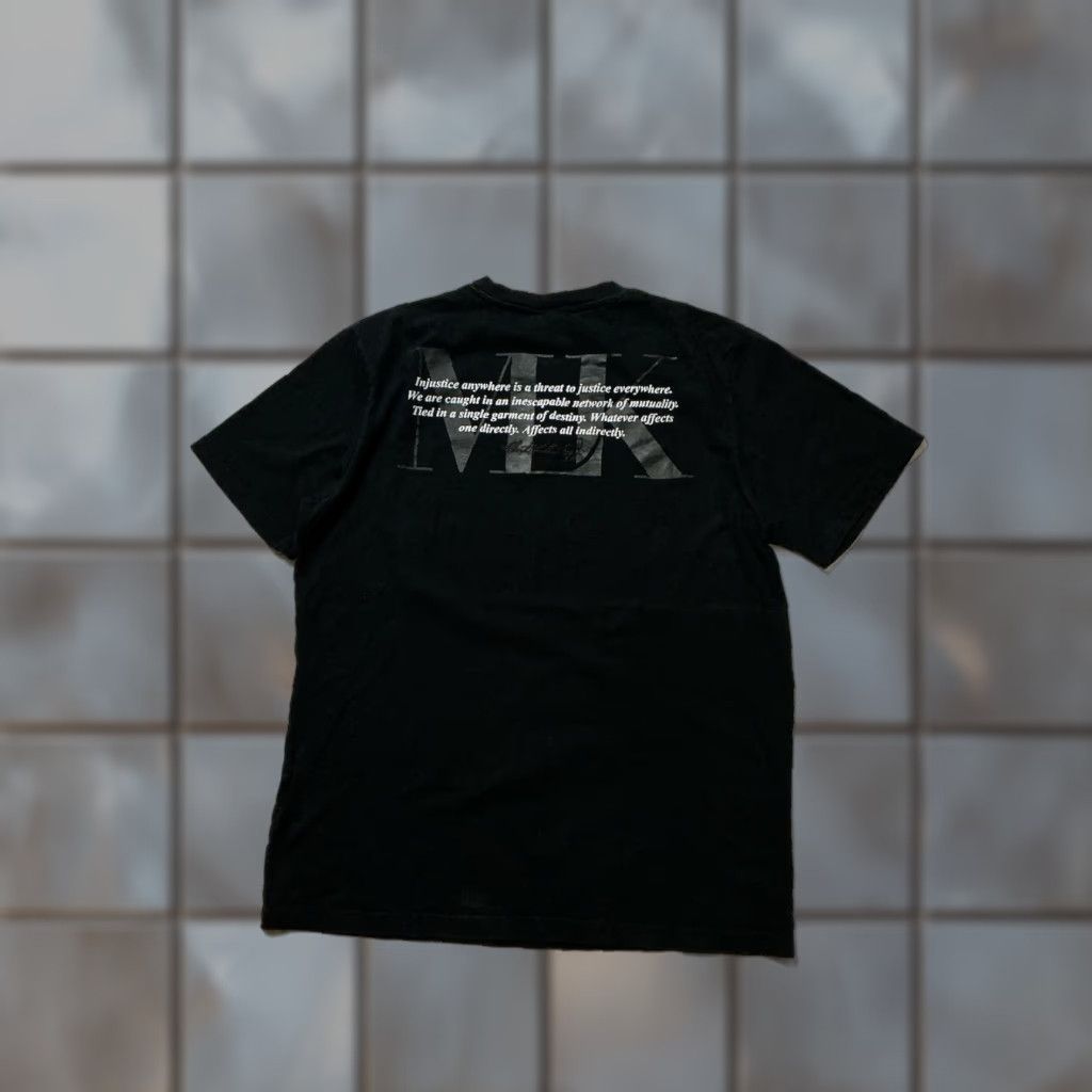Palace Shoe Palace Shirt Men Large Black Martin Luther King Jr Injustice Anywhere Is A Threat Graphic T-Shirt Size US L / EU 52-54 / 3 - 1 Thumbnail