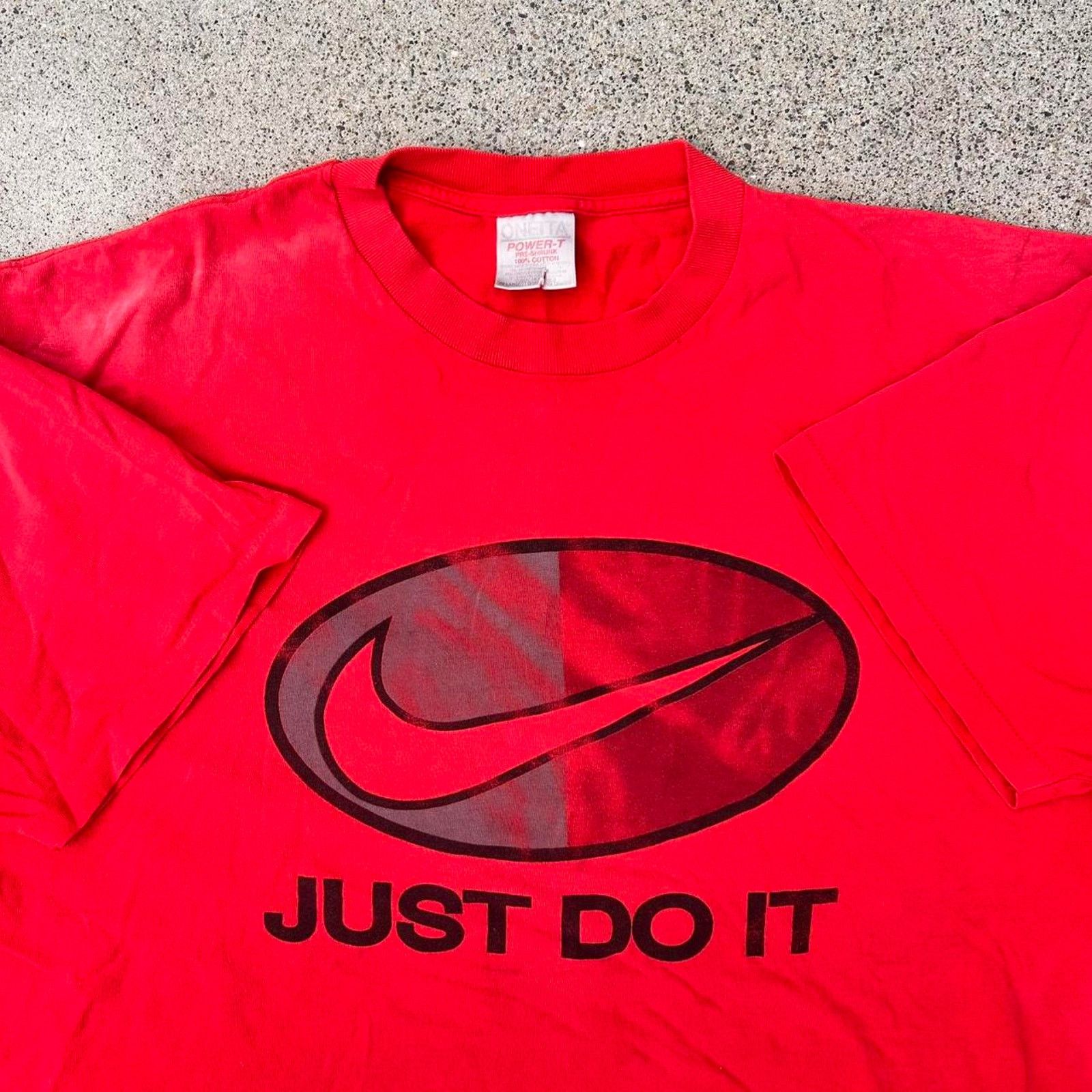 Nike Vintage 80s nike back swoosh single stitch Size US XXL / EU 58 / 5 - 1 Thumbnail