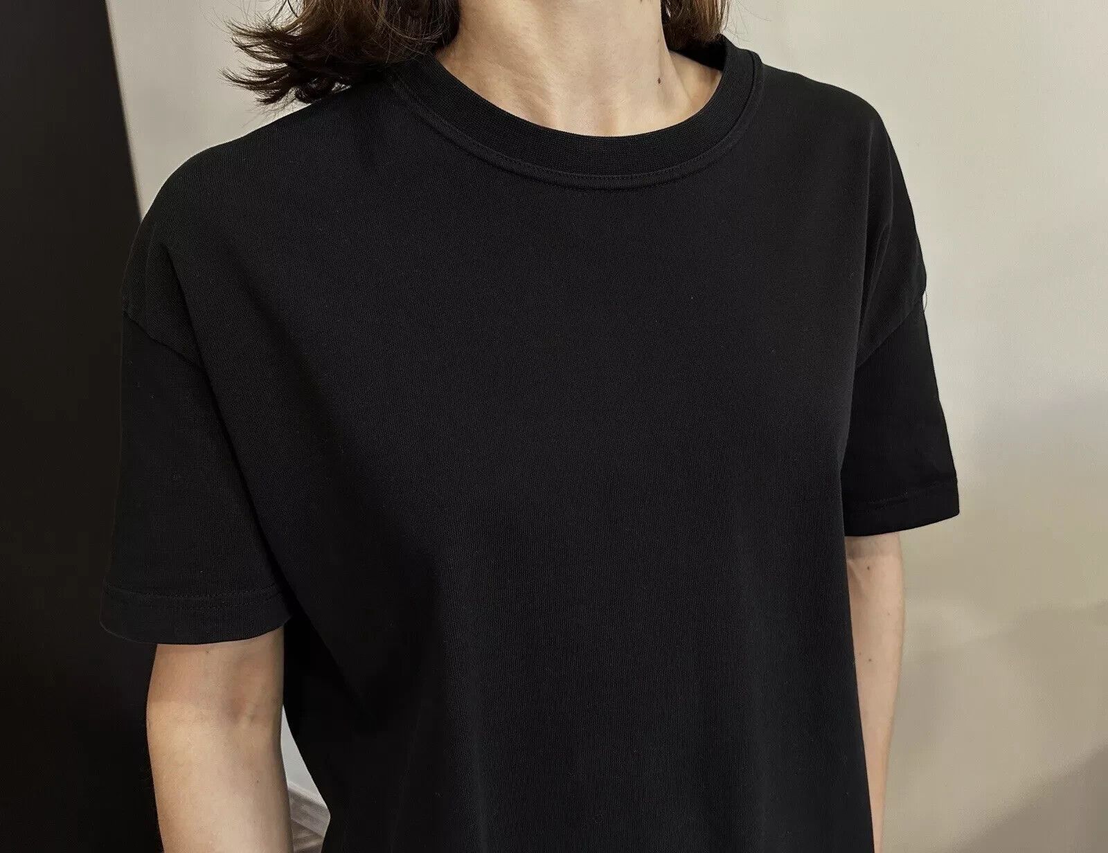 Acne Studios Acne Studios Women Piani Hvy Int T-shirt Asymmetric Top Size S / US 4 / IT 40 - 5 Thumbnail