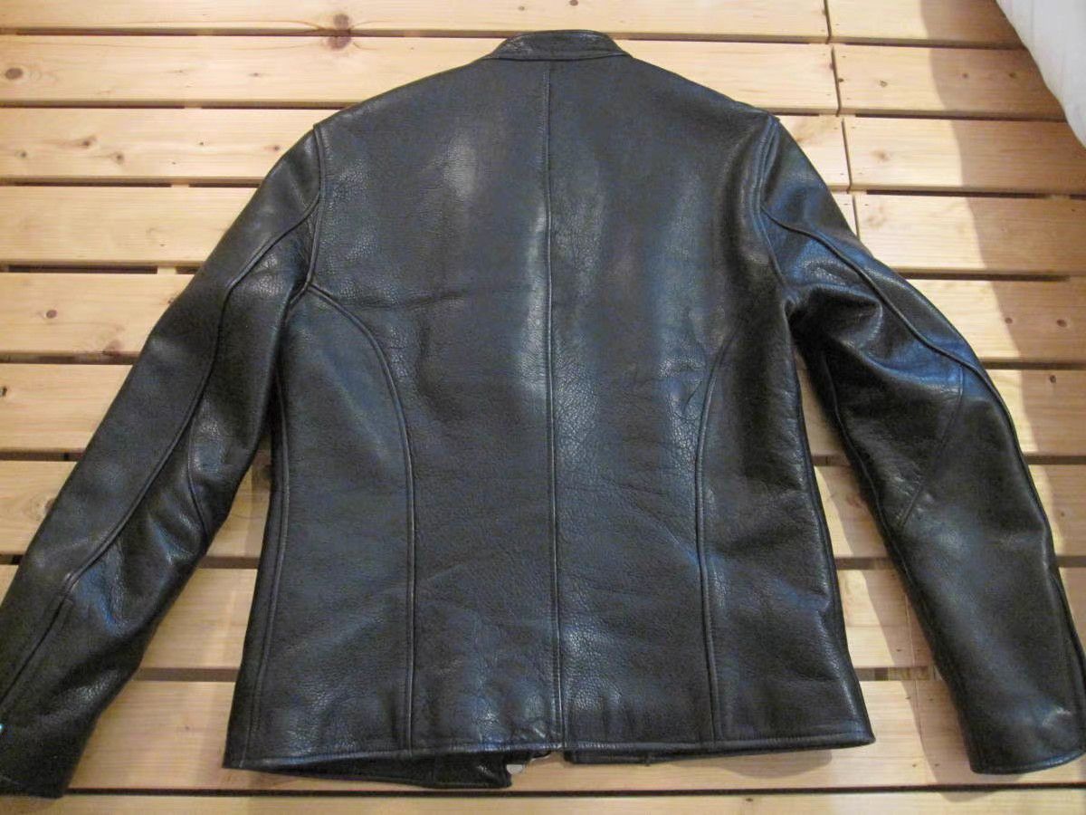 Backbone backbone Technical Layer Thick Cowhide Biker Jacket K11 Size US S / EU 44-46 / 1 - 2 Thumbnail