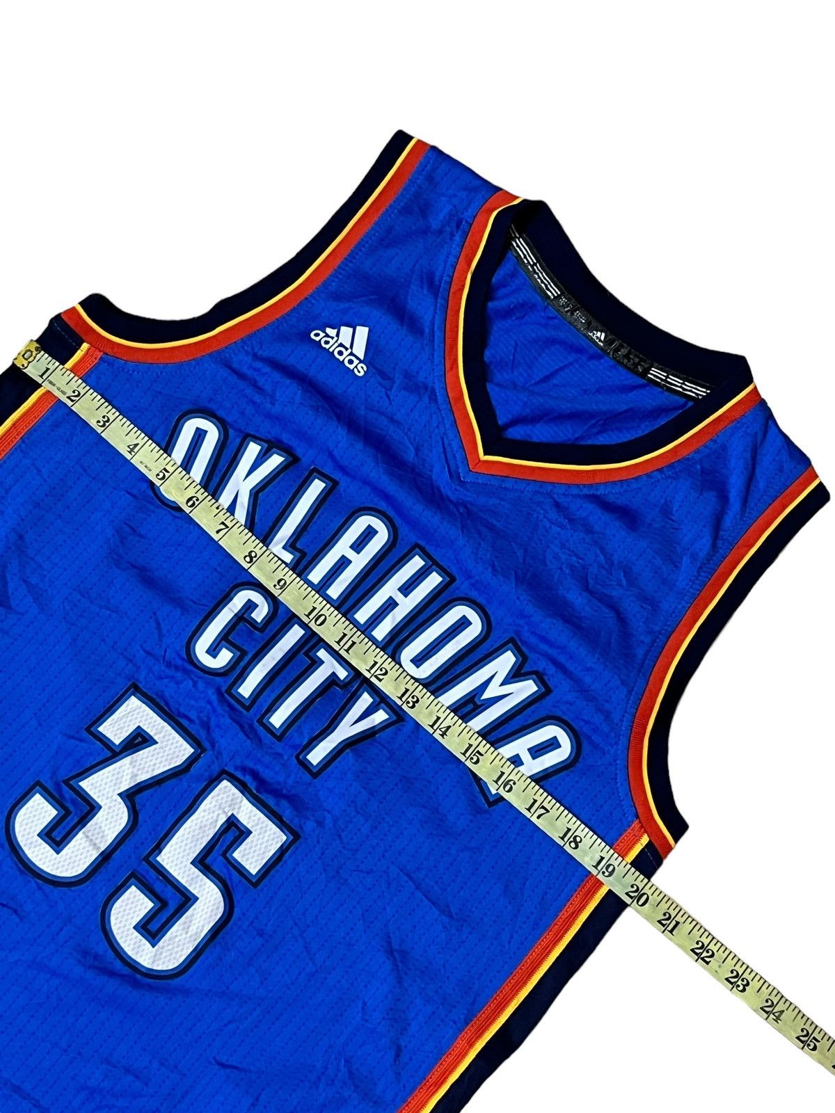Adidas ADIDAS KEVIN DURANT #35 OKLAHOMA CITY THUNDER NBA JERSEY Size US M / EU 48-50 / 2 - 7 Thumbnail