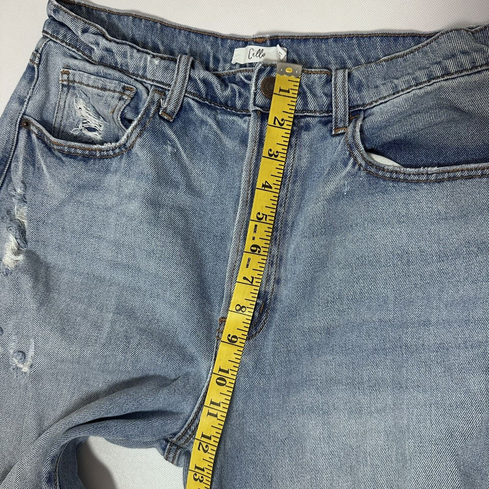 Other Cello Wide Leg Jeans Button Fly Distressed Baggy Skater Size 31" - 7 Thumbnail
