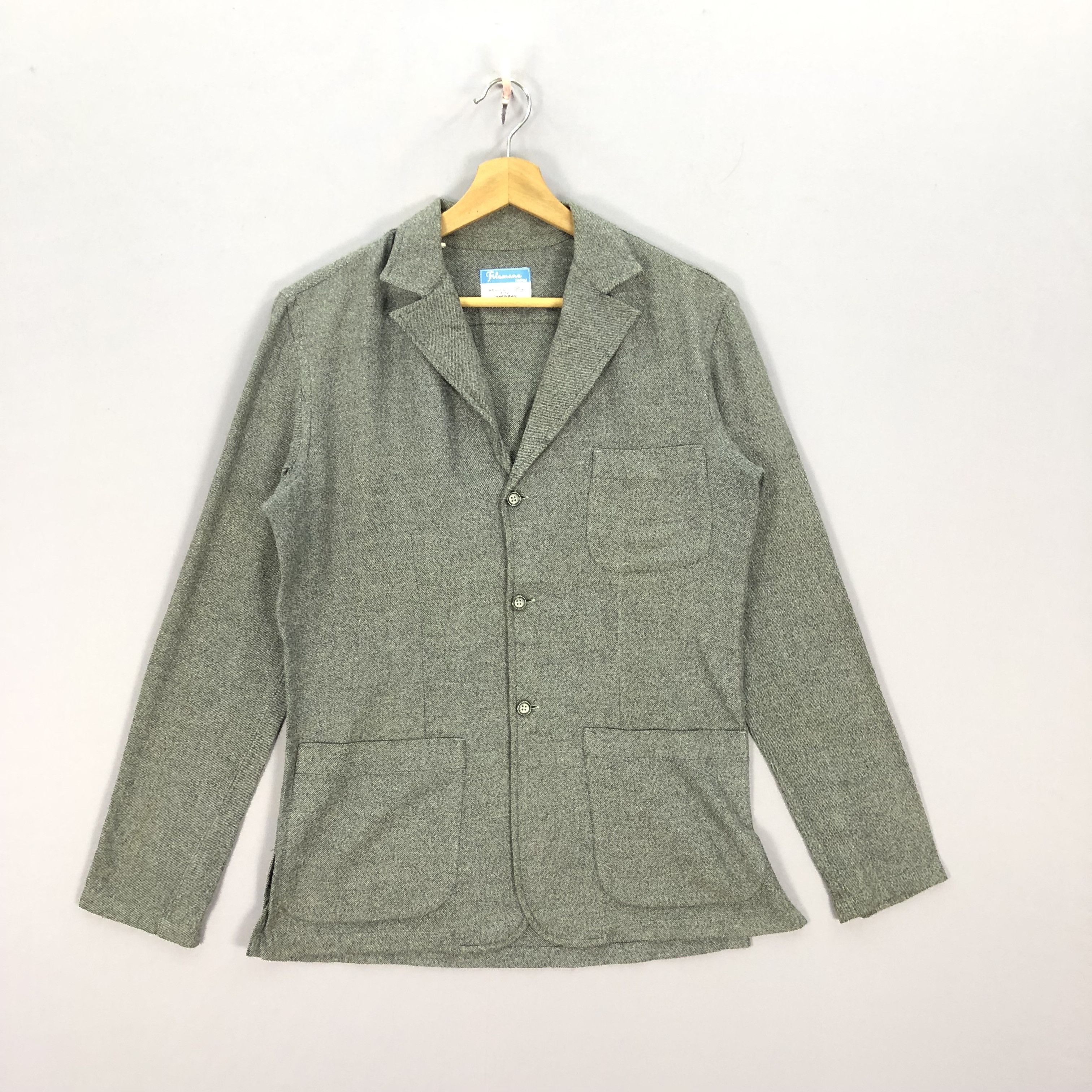Beams Plus × Japanese Brand × Vintage Vintage Y2K Beams Italy Cardigan Jacket Size M / US 6-8 / IT 42-44 - 2 Thumbnail