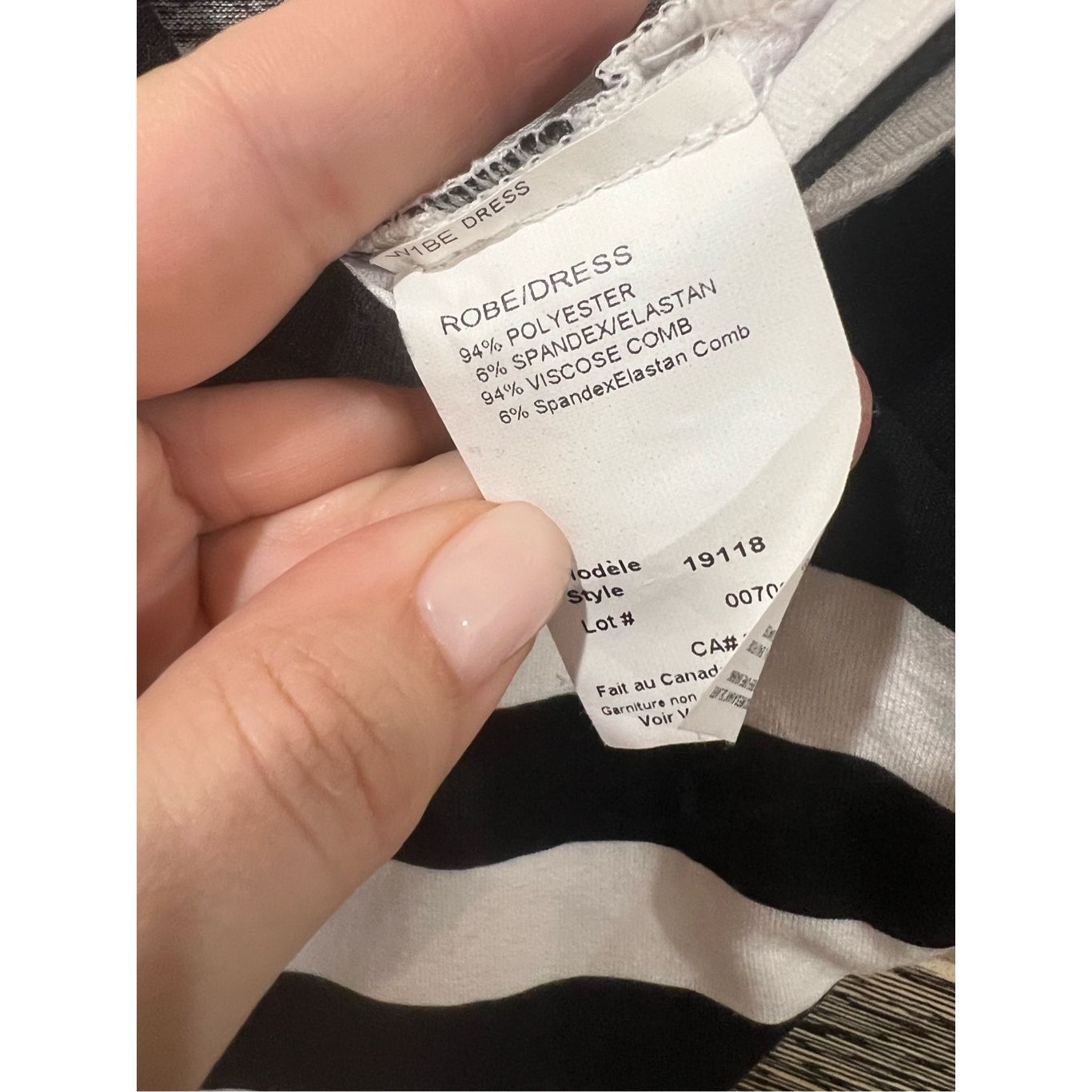 Joseph Ribkoff Joseph Ribkoff Multi-stripe Dress sz 8 Size M / US 6-8 / IT 42-44 - 4 Thumbnail