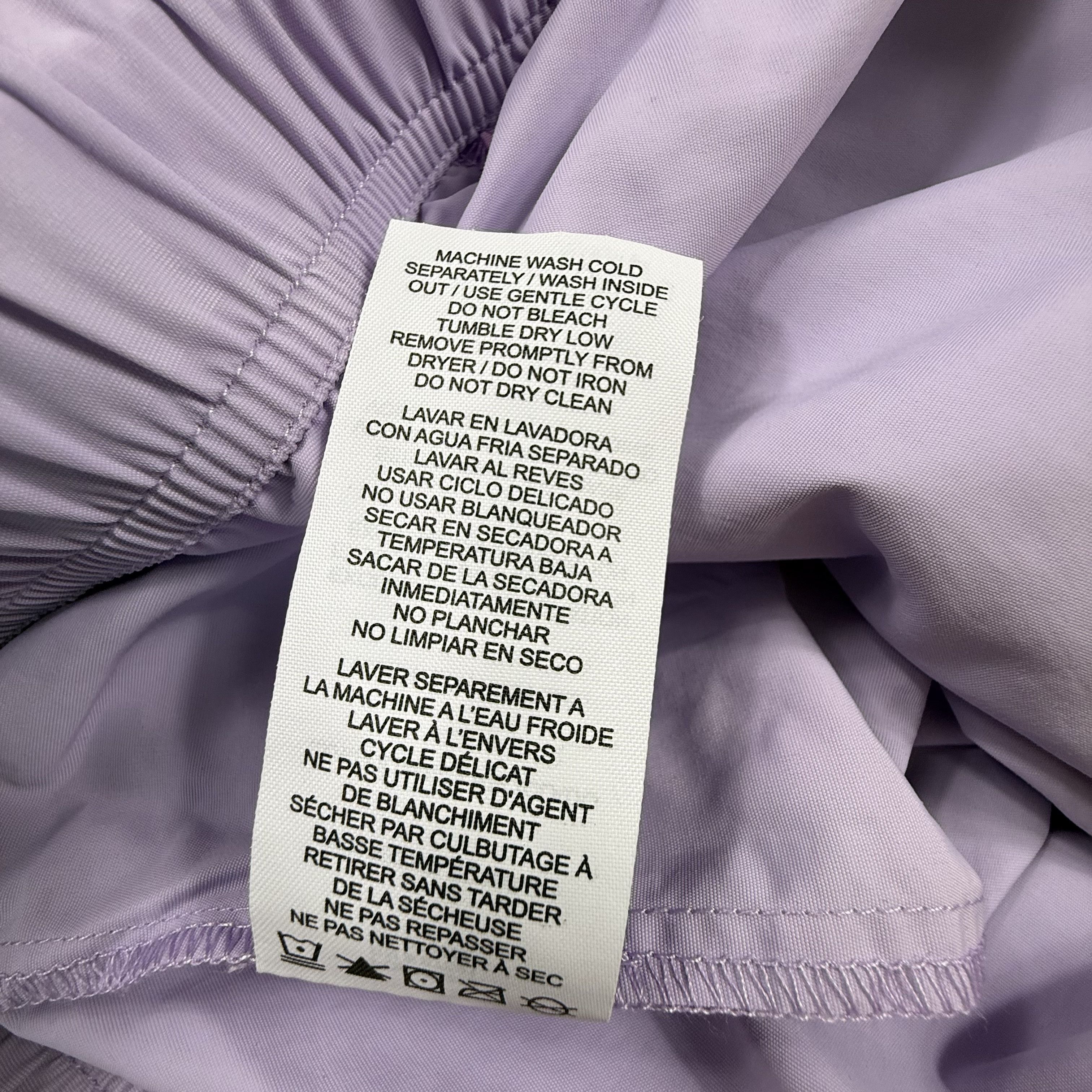 Umbro Umbro x Akomplice Peace Checkered Shorts Pastel Lilac XL NWT Size US 36 / EU 52 - 8 Thumbnail