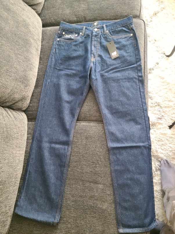 G59 Records G59 Standard Denim (Raw Blue) 34 Size US 34 / EU 50 - 5 Thumbnail