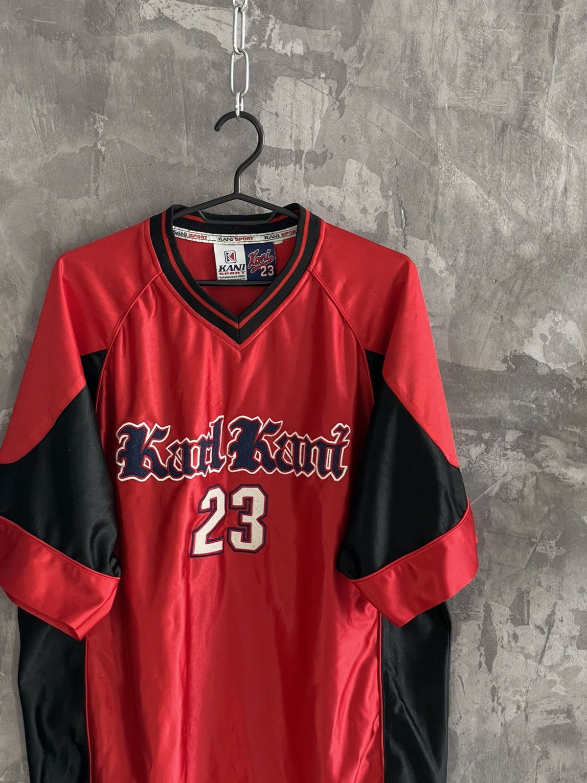 Karl Kani × Rap Tees × Vintage Vintage 💥 Karl Kani Jersey T-Shirt RAP Size US M / EU 48-50 / 2 - 4 Thumbnail