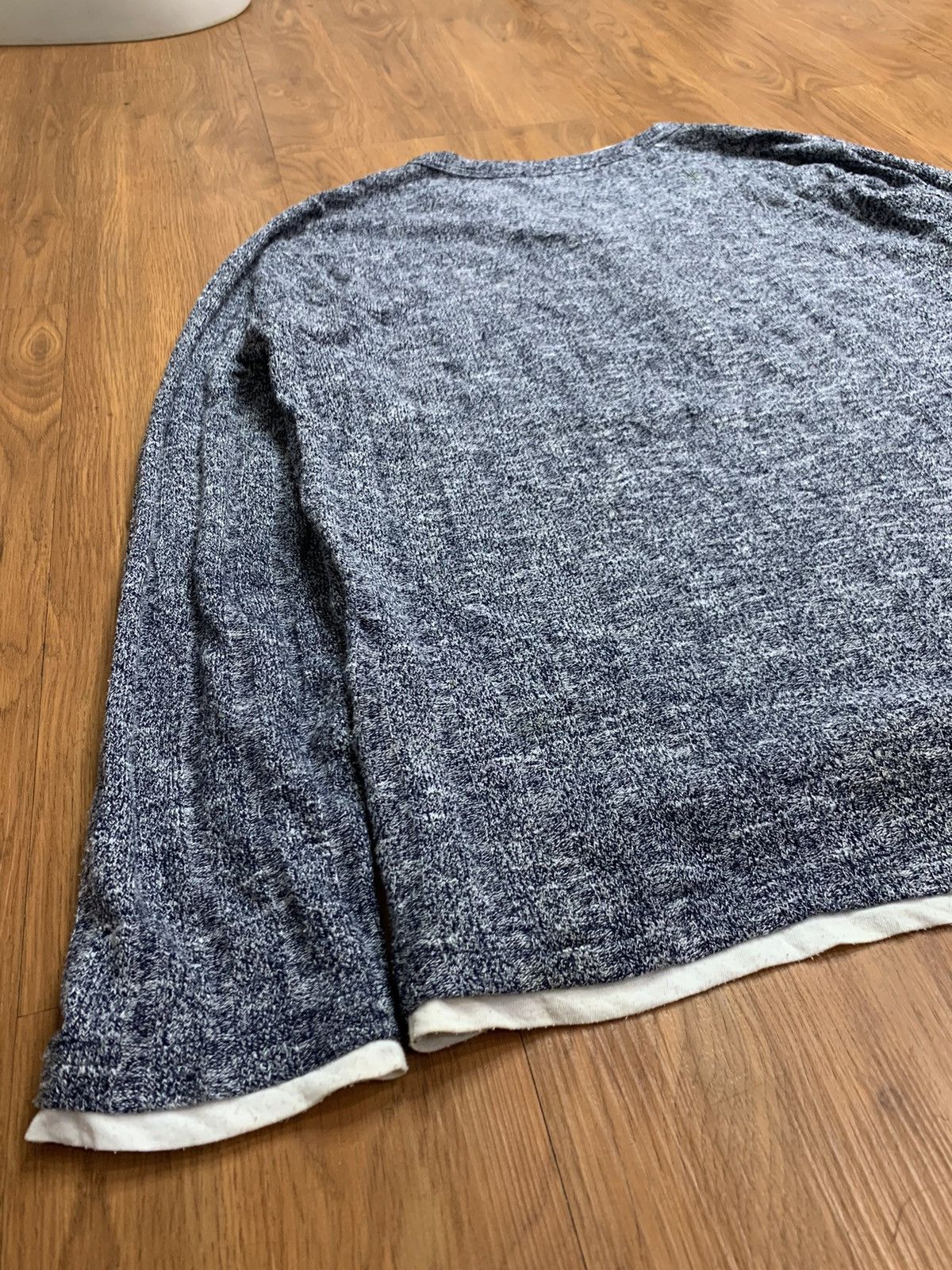 If Six Was Nine × Japanese Brand × Le Grande Bleu (L.G.B.) Y2k Japanese double layer knit long sleeve Size US M / EU 48-50 / 2 - 7 Thumbnail