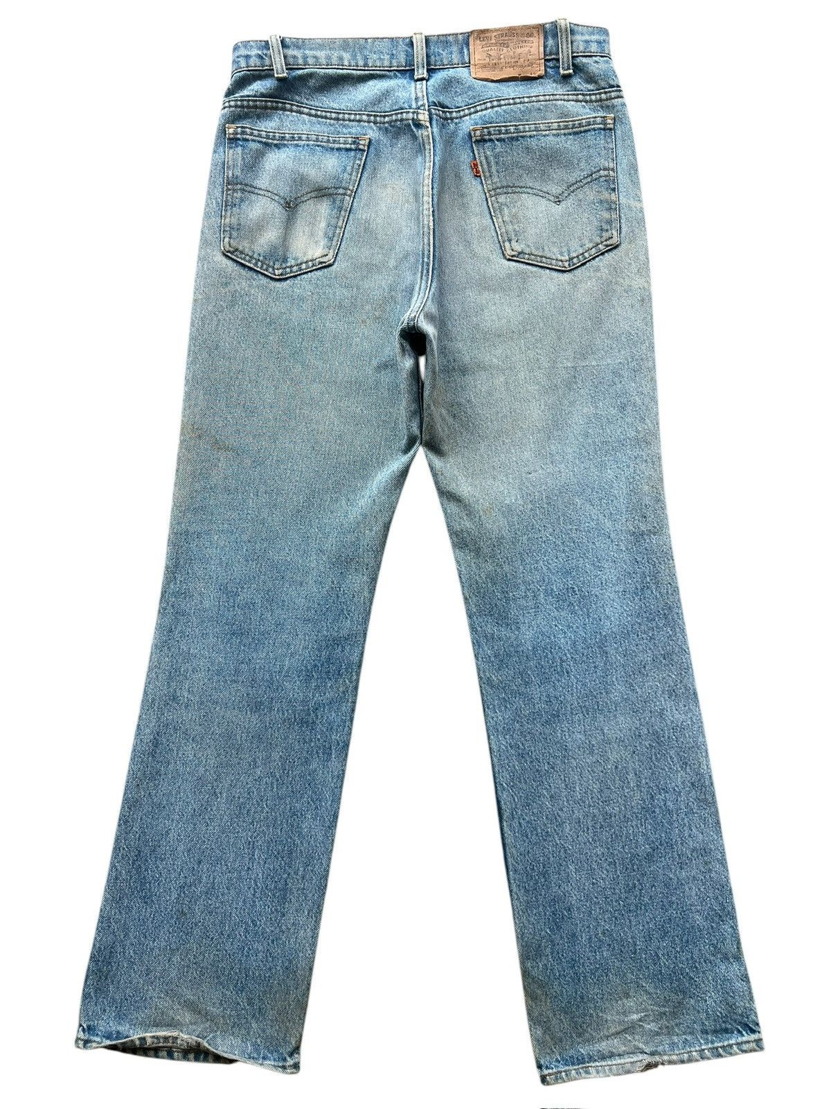 Levi's Vintage 80s Levi’s Orange Tab Distressed Denim Jeans 33x30.5 Size US 33 - 5 Thumbnail