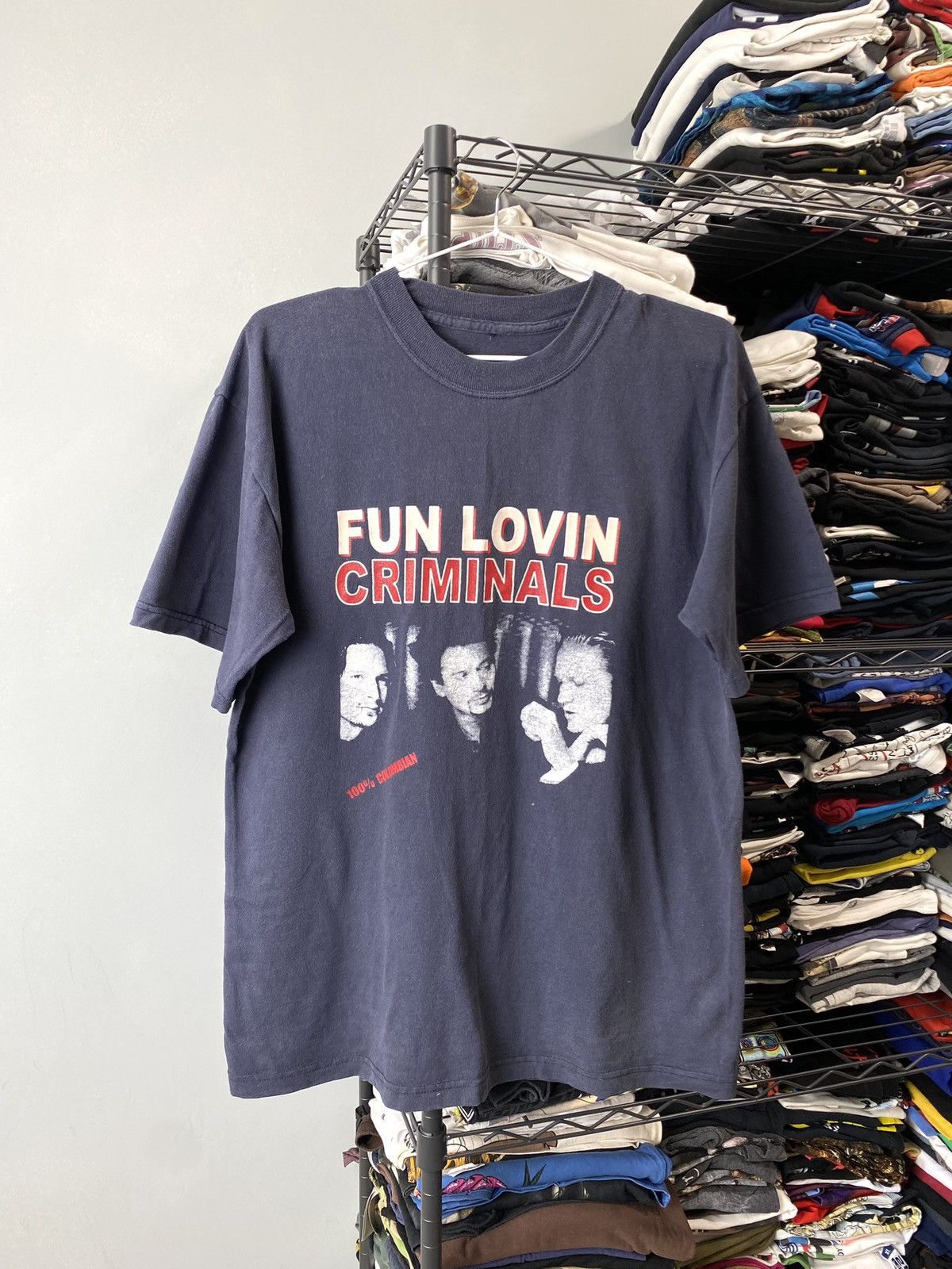 Band Tees Vintage Fun Lovin Criminals 100% Colombian T Shirt Size US M / EU 48-50 / 2 - 1 Thumbnail