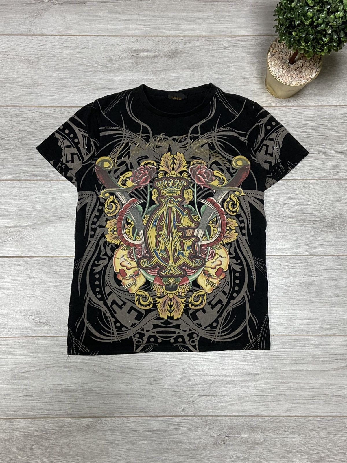 Ed Hardy Ed Hardy Aztec ☠️ vintage USA t-shirt Size US M / EU 48-50 / 2 - 1 Thumbnail
