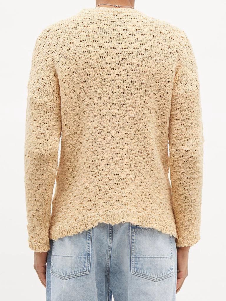 Our Legacy our legacyCamel round-neck knitted sweater 2503-Nextarrow Size US M / EU 48-50 / 2 - 8 Thumbnail