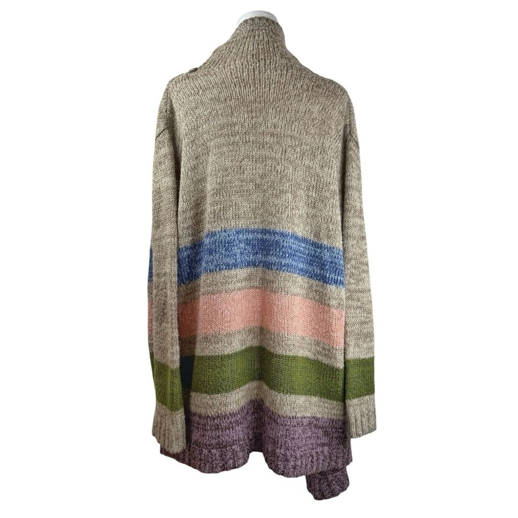 Other COLOR SWATCH Women's Colorful Massive Blanket Wrap Sweater Size 3XL / US 20-22 - 7 Thumbnail