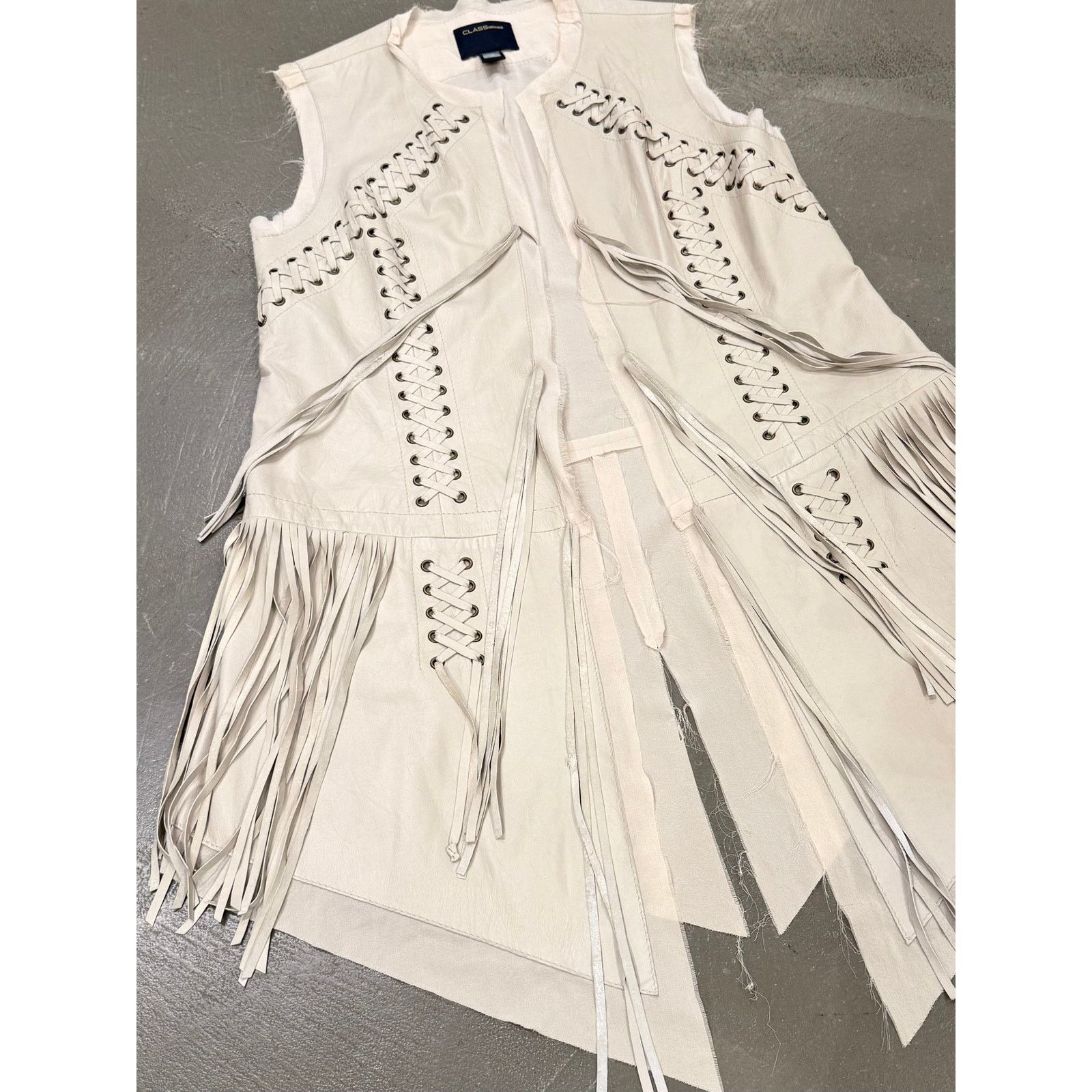 Roberto Cavalli 2000s Roberto Cavalli bondage harness leather vest Size US XS / EU 42 / 0 - 4 Thumbnail