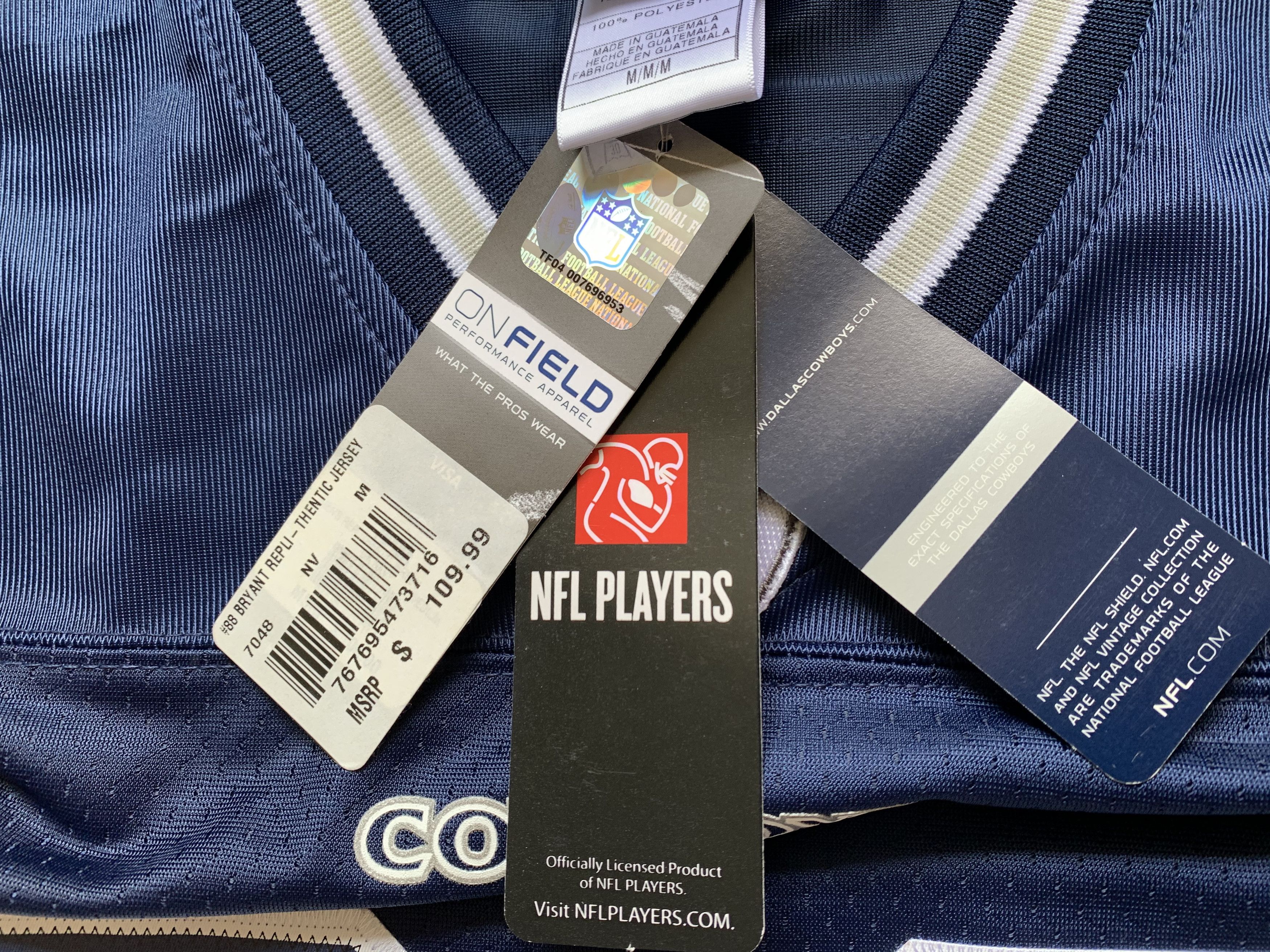 NFL × Reebok × Vintage Reebok NFL Dallas Cowboys Dez Bryant #88 Jersey Size US M / EU 48-50 / 2 - 9 Thumbnail
