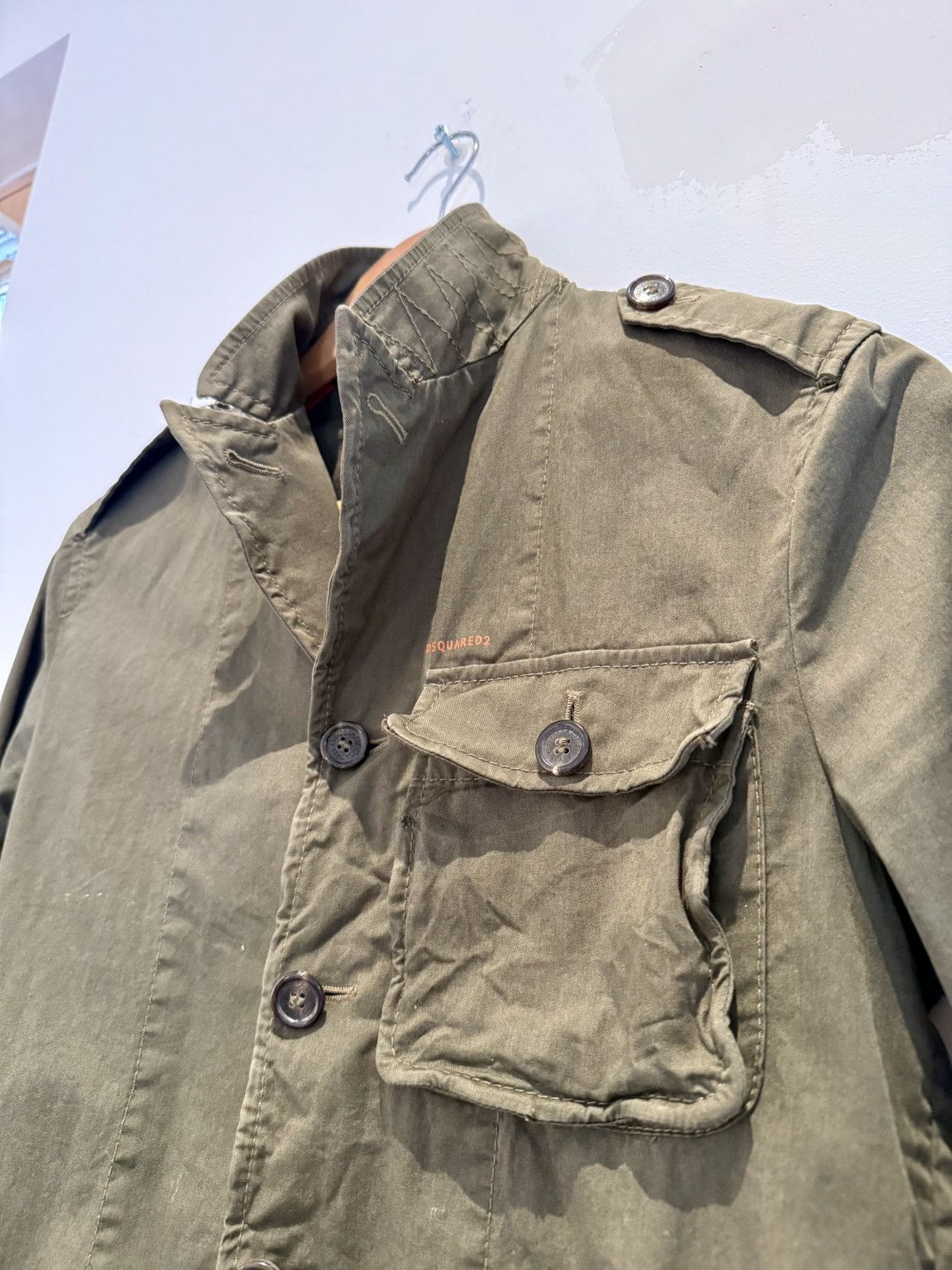 Dsquared2 Green Military Jacket Size US S / EU 44-46 / 1 - 2 Thumbnail