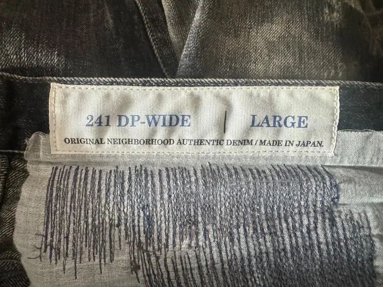 Neighborhood NEIGHBORHOOD SAVAGE DENIM WIDE PANTS. Size US 34 / EU 50 - 4 Thumbnail