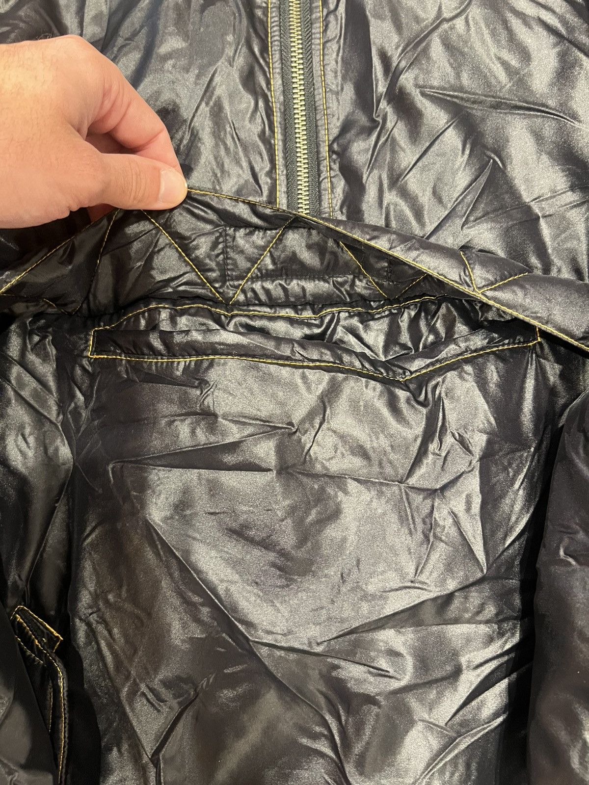 Supreme Supreme middle logo quarter-zip puffer Size US M / EU 48-50 / 2 - 3 Thumbnail