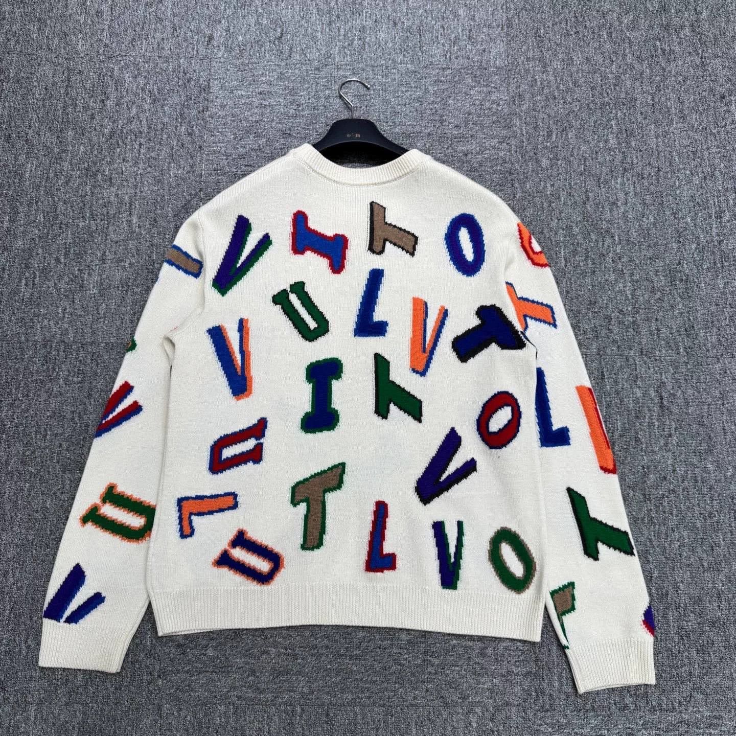Louis Vuitton louis vuitton nba patterned knit sweater. Size US XL / EU 56 / 4 - 2 Thumbnail