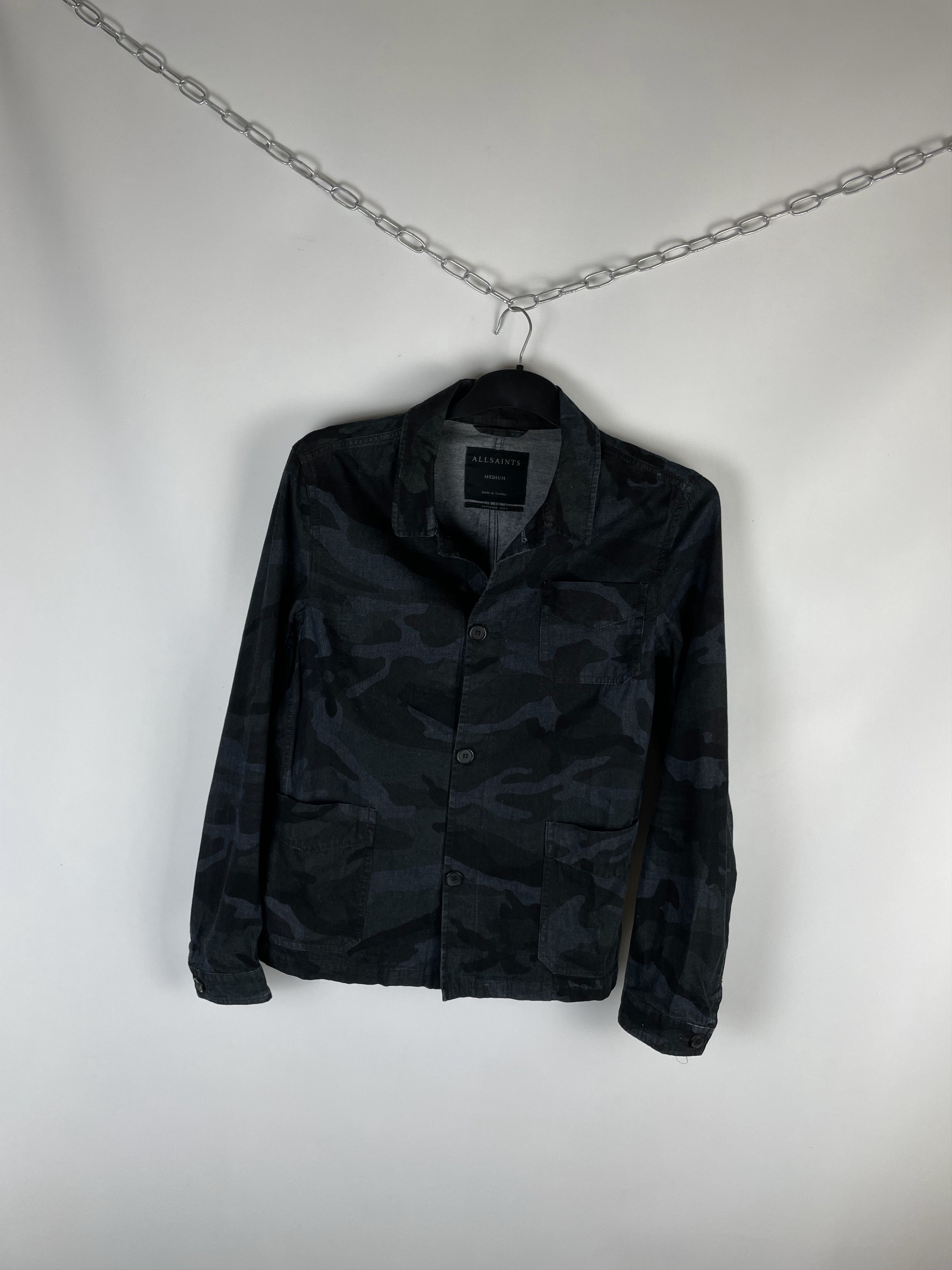 Allsaints × Vintage Allsaints Flannel Overshirt Size US M / EU 48-50 / 2 - 2 Thumbnail