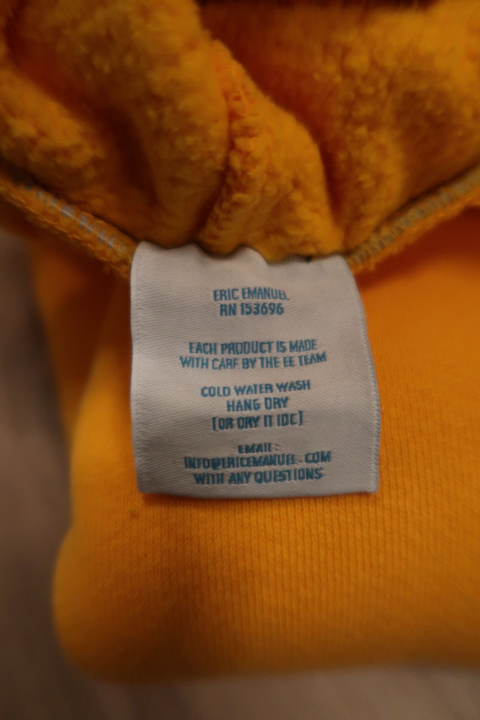 Eric Emanuel Eric Emanuel BALL Sweatpant Yellow Size US 34 / EU 50 - 5 Thumbnail