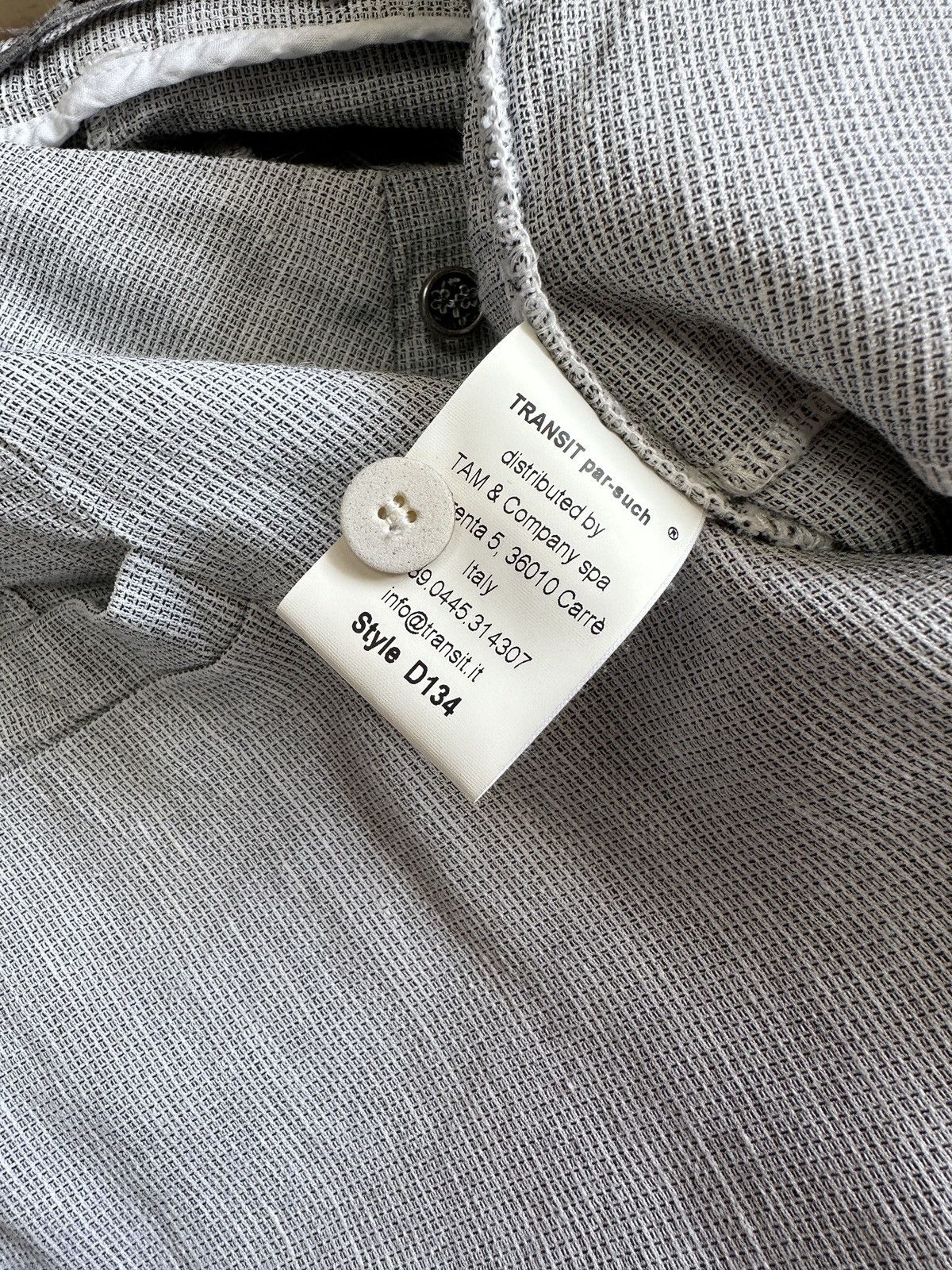 Transit TRANSIT PAR SUCH Drop Crotch Linen Blend Cropped Pants Sz 2 Size 30" / US 8 / IT 44 - 9 Thumbnail