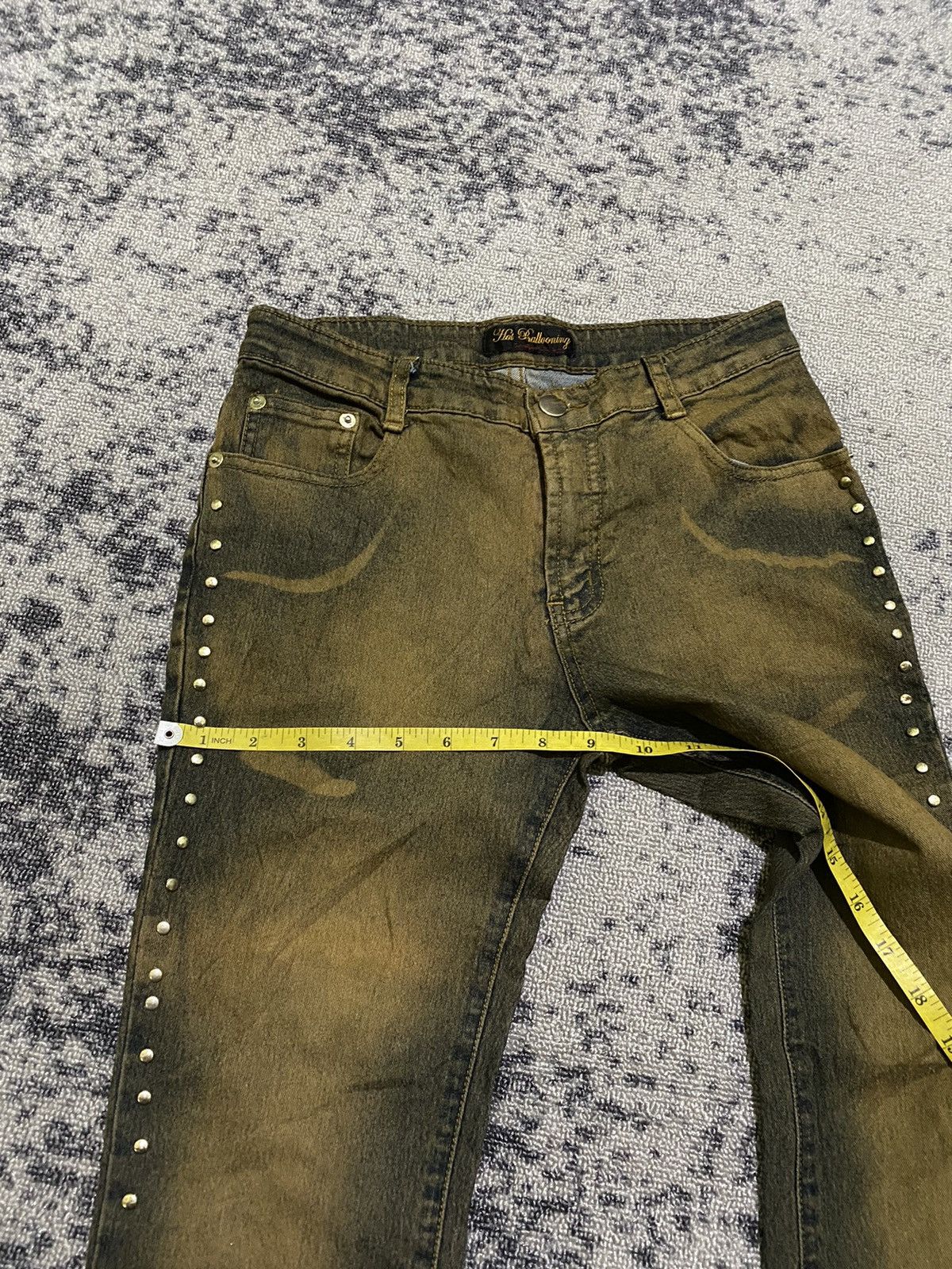 Hysteric Glamour Y2k Hat Balboning ifsixwasnine style bootcut jeans Size US 27 - 12 Thumbnail