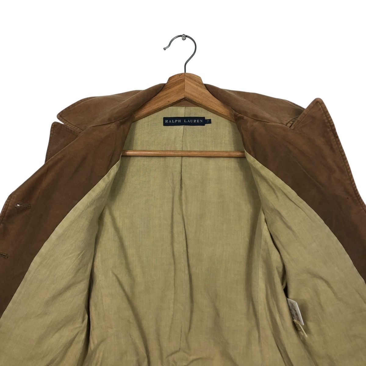 Polo Ralph Lauren × Ralph Lauren × Vintage 🔥VINTAGE CROPPED CHORE BIKER JACKET RALPH LAUREN DUCK CANVAS Size M / US 6-8 / IT 42-44 - 15 Thumbnail