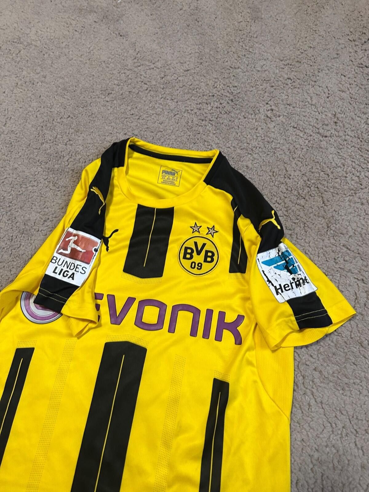 Puma BORUSSIA DORTMUND 2016/17 FOOTBALL SHIRT SOCCER JERSEY PUMA Size US M / EU 48-50 / 2 - 5 Thumbnail