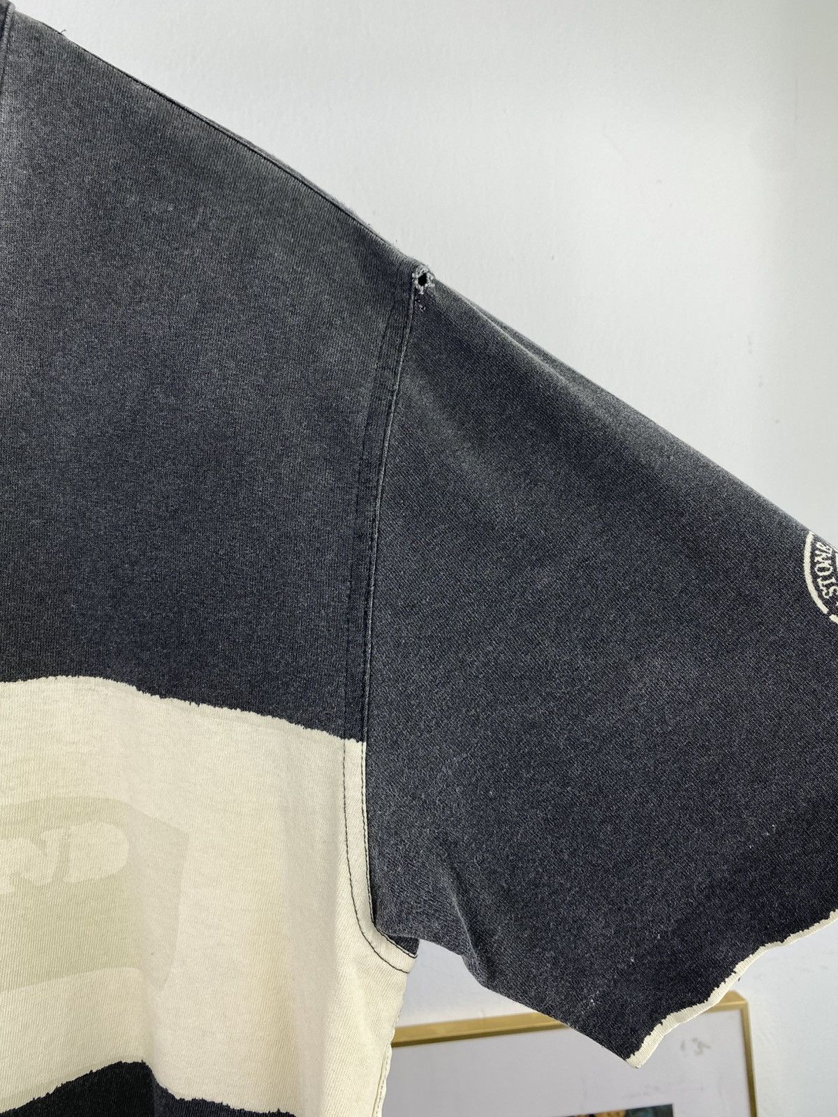 Stone Island 2006 Stone Island Spellout Tshirt Size US M / EU 48-50 / 2 - 7 Thumbnail