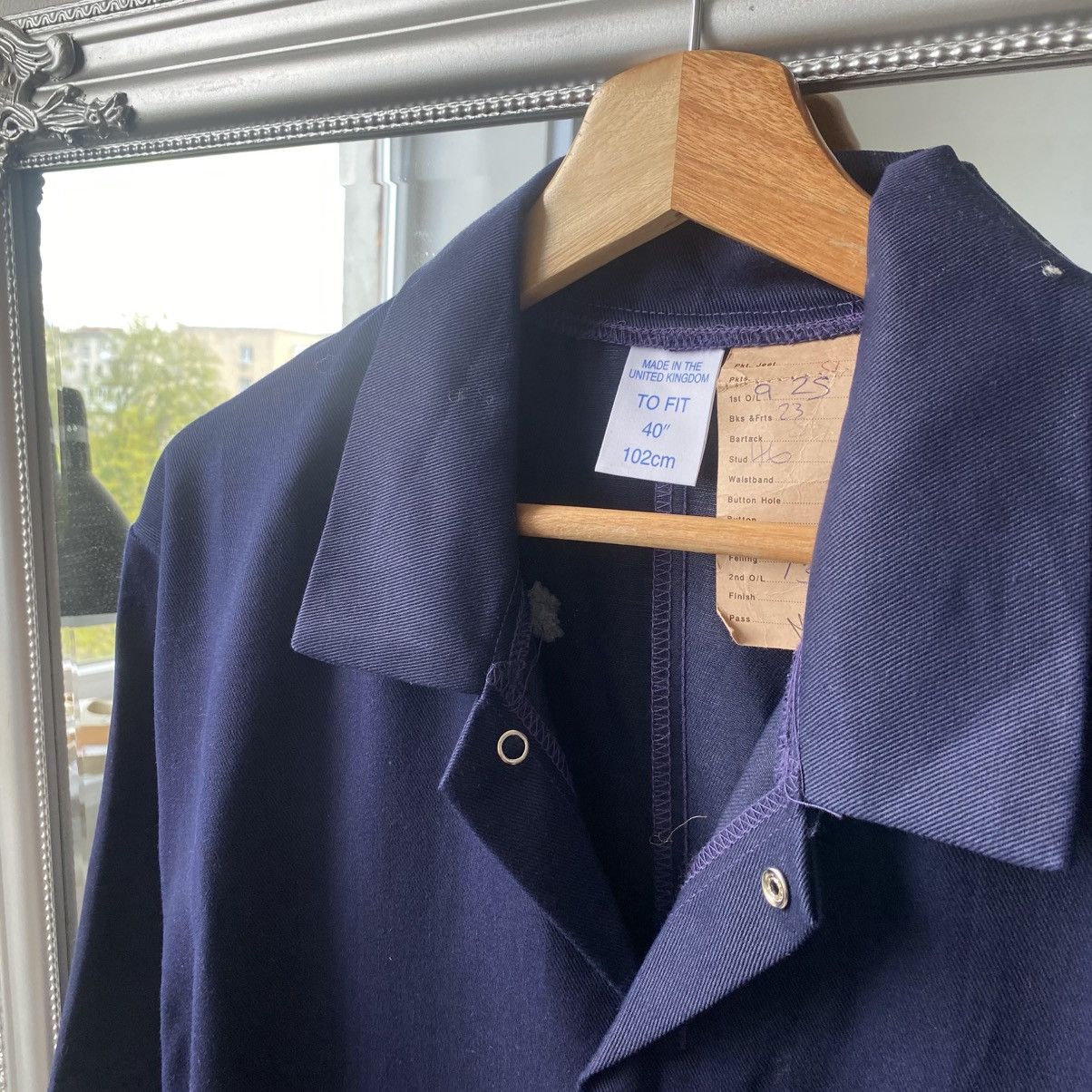 Le Laboureur Workwear Vintage Chore Sanfor French work Coverall jumpsuit Size US 32 / EU 48 - 5 Thumbnail